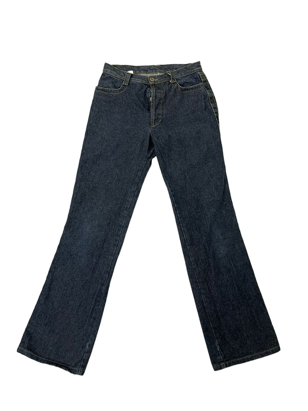 Dirk Bikkembergs Flare Jeans Dirk Bikkembergs Denim Boot Cut 6🟦2 Size US 29 - 10 Thumbnail