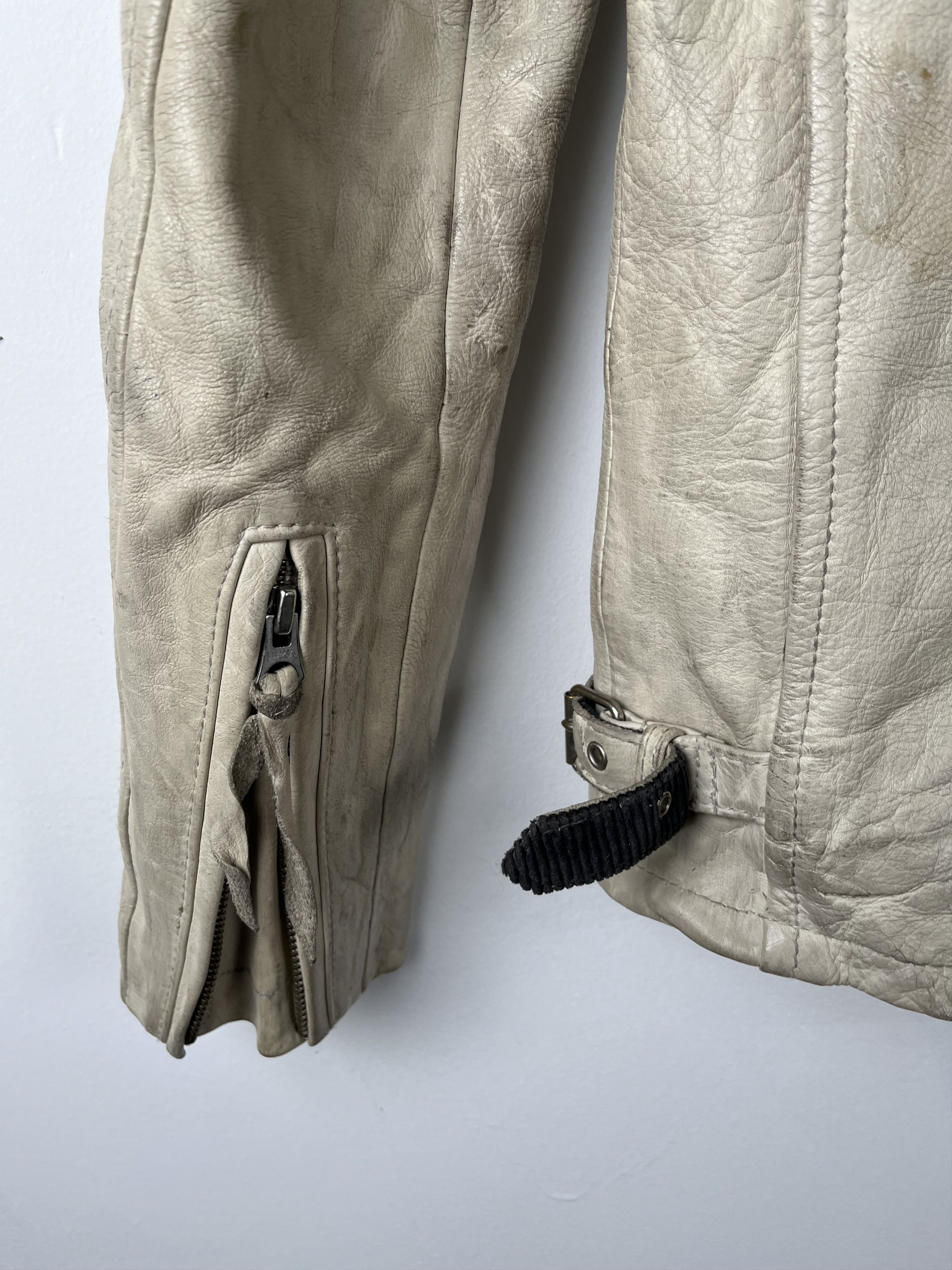 Schott Schott Leather Motocross Cafe Racer Jacket Size US S / EU 44-46 / 1 - 9 Thumbnail