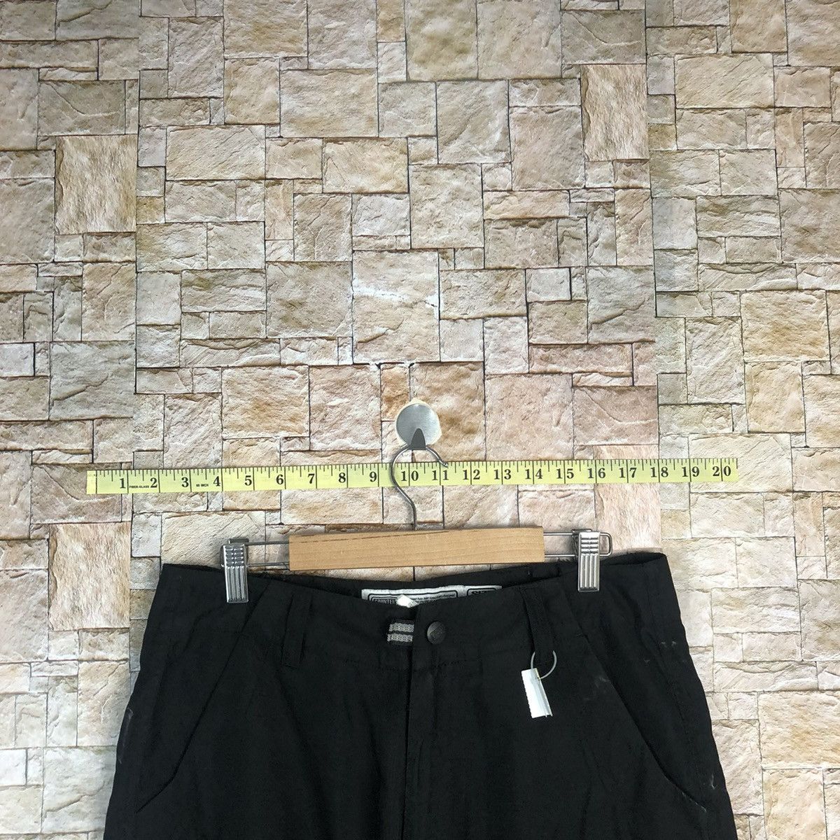Japanese Brand Counter Culture Black Cargo Multipocket Pants #A340 Size US 30 / EU 46 - 4 Thumbnail