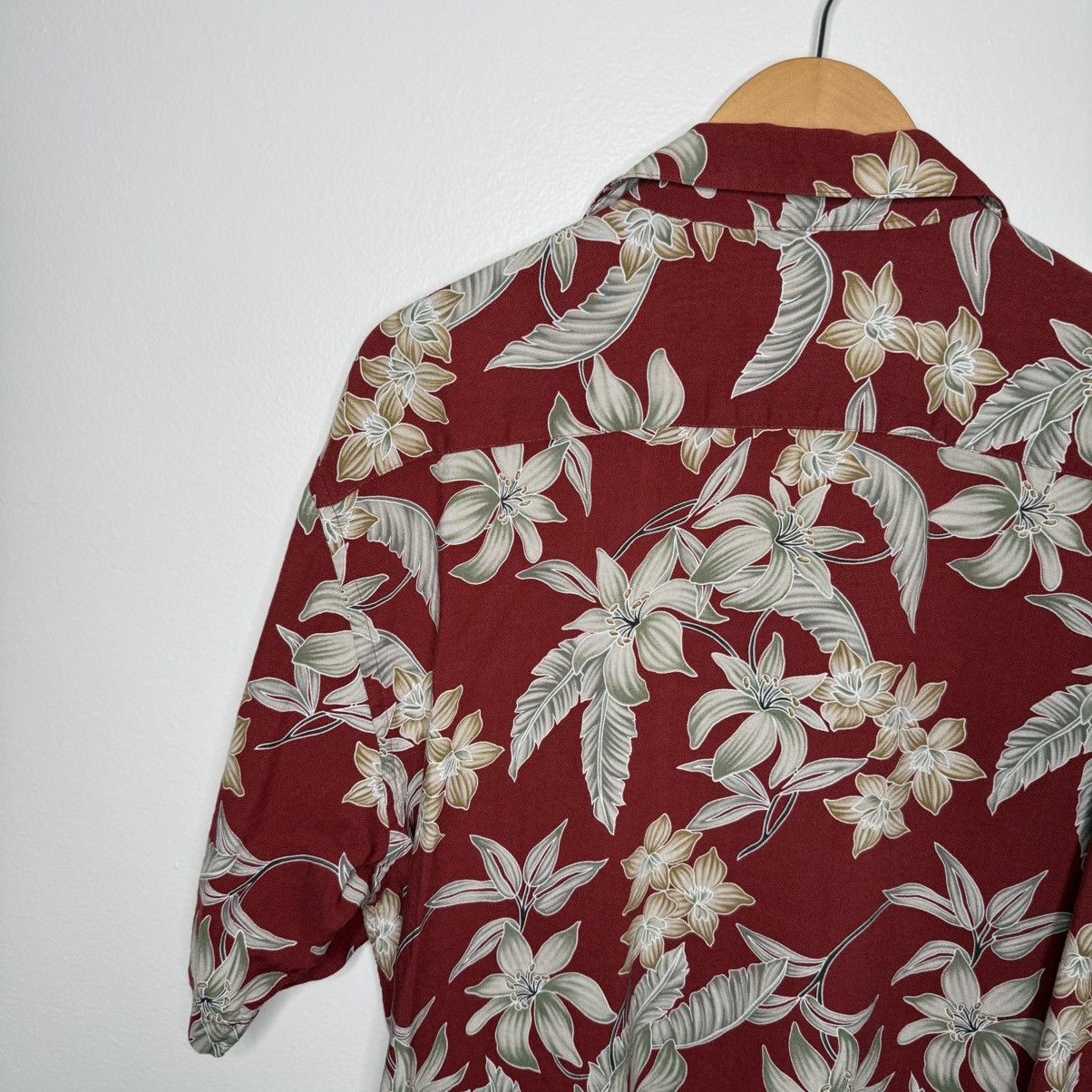 Pierre Cardin Vintage 90’s Pierre Cardin Hawaiian Men’s Shirt Floral Rayon Size US L / EU 52-54 / 3 - 10 Thumbnail