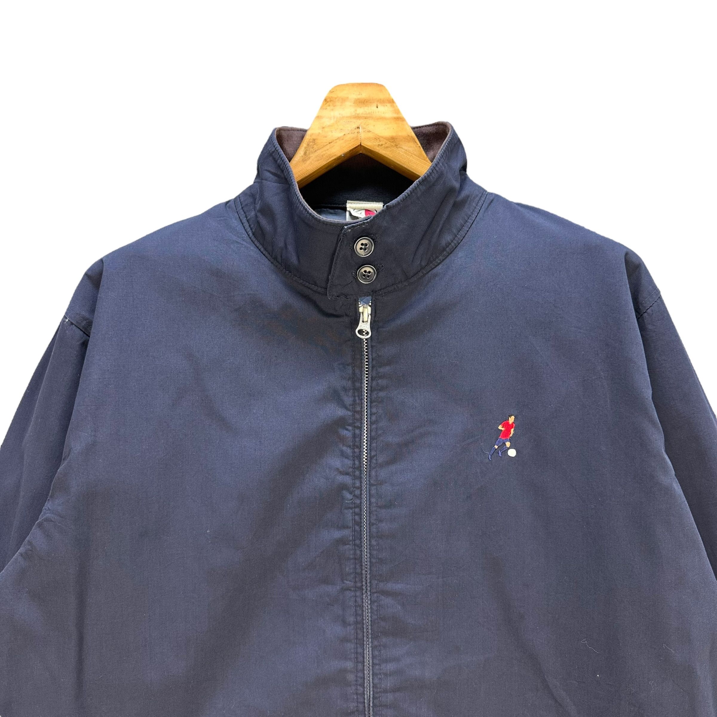 Vintage THIS IS ANTLERS Navy Casual Jacket #A40-0902 Size US XL / EU 56 / 4 - 2 Thumbnail