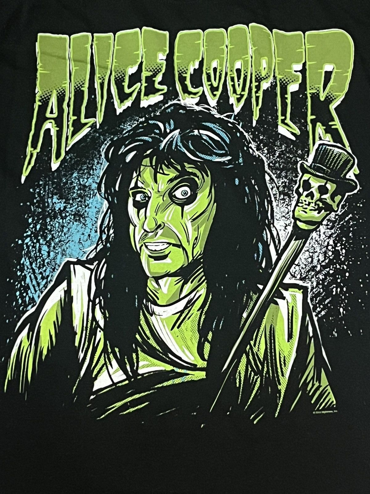Band Tees × Vintage Alice Cooper Black Tee Shirt Size Medium Size US M / EU 48-50 / 2 - 2 Thumbnail