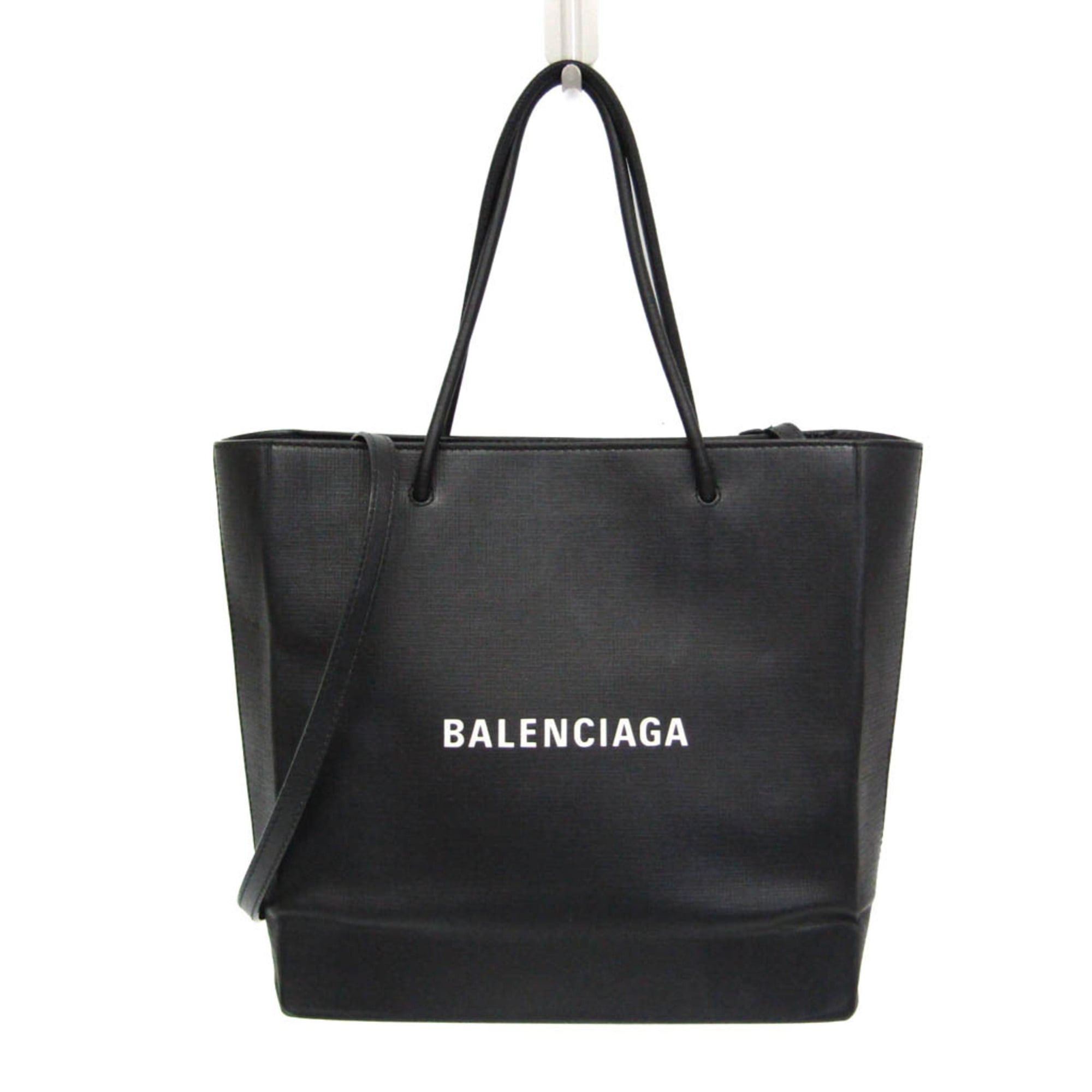 Balenciaga Balenciaga Shopping Bag S 597860 Men,Women Leather Shoulder Bag,Tote Bag Black Size ONE SIZE - 1 Thumbnail