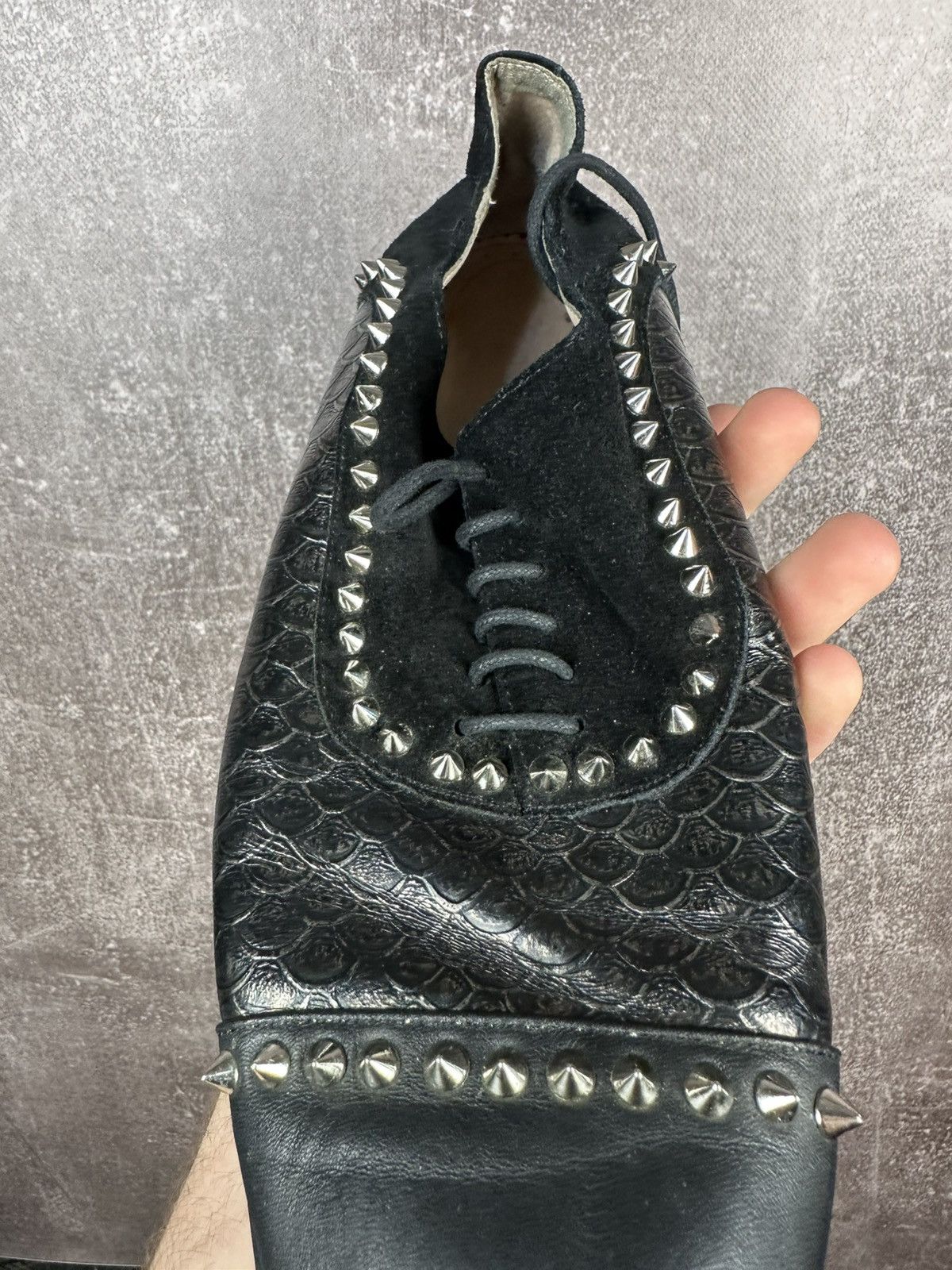 Christian Louboutin Christian Louboutin Champignac Leather & Suede Oxford Size US 13 / EU 46 - 5 Thumbnail