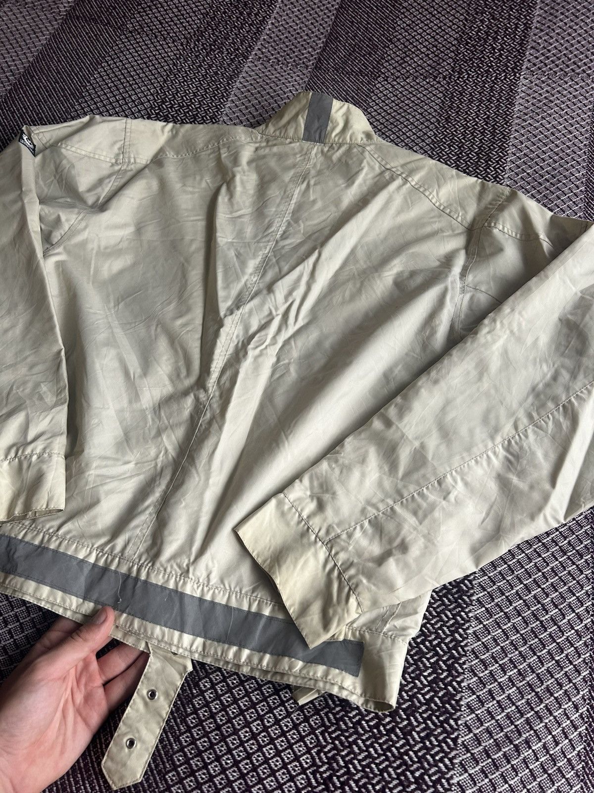 Belstaff Vintage Belstaff Nylon Bomber Jacket Unisex 00s Rare Casual Size US L / EU 52-54 / 3 - 18 Thumbnail