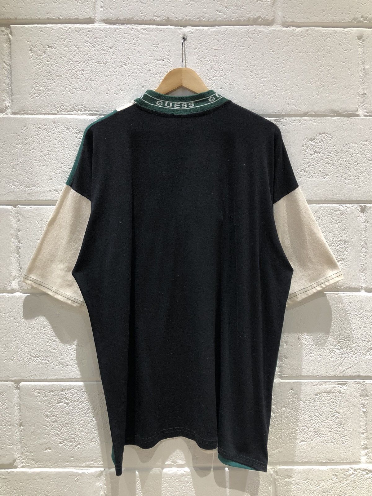 Vintage Vintage 90s Bootleg Guess Jeans T-Shirt Size US XL / EU 56 / 4 - 3 Thumbnail
