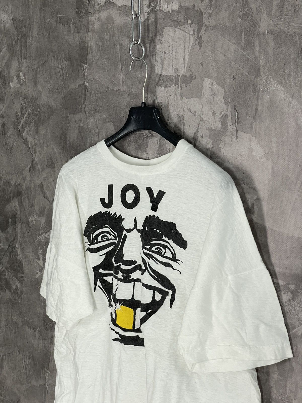 Japanese Brand Vintage Joy Humour Face Y2K Rare T shirt Size US L / EU 52-54 / 3 - 6 Thumbnail