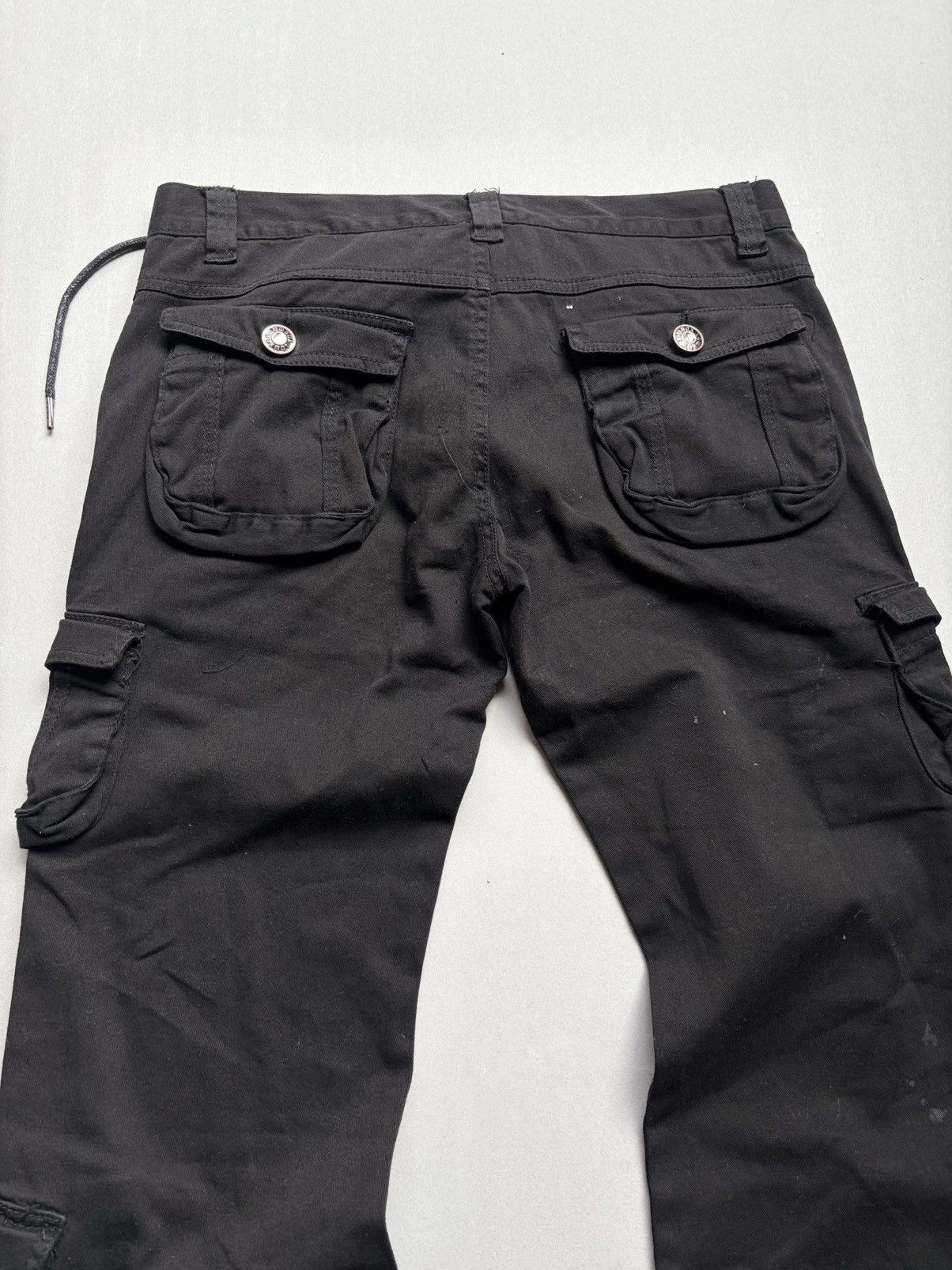 LOWBOX lace up flare cargo pants Size US 30 / EU 46 - 7 Thumbnail