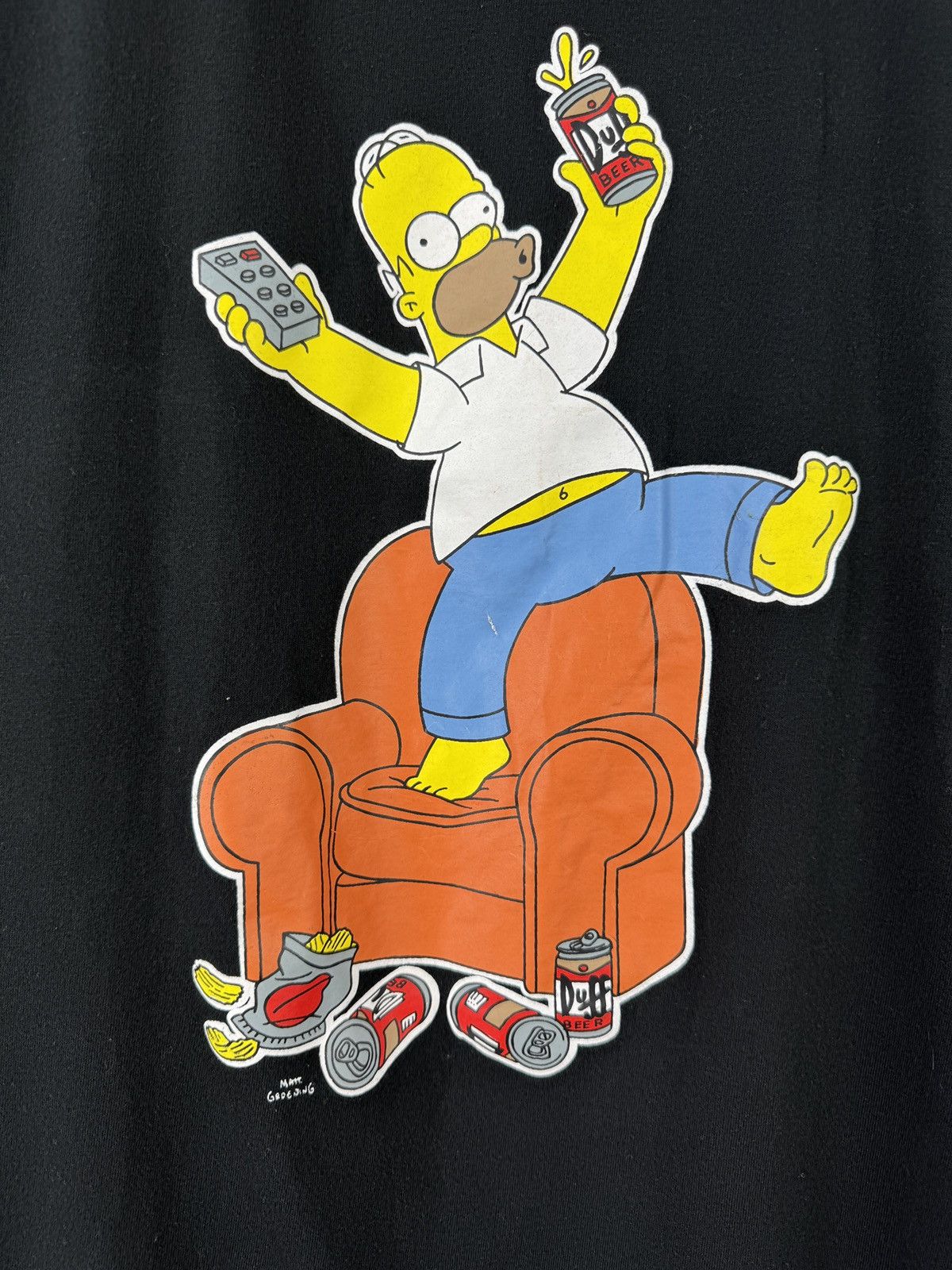 The Simpsons Men’s The Simpsons 2004 T-Shirt Duff Bear Size Large Size US L / EU 52-54 / 3 - 5 Thumbnail