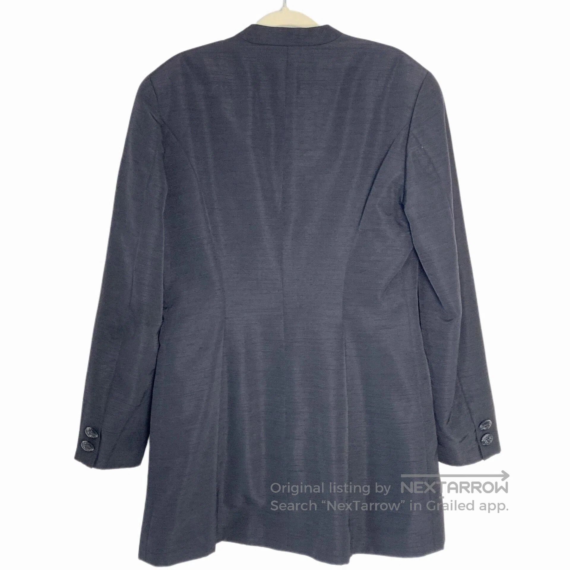 Kansai Yamamoto Asymmetrical Embroidered Jacket by Kansai Yamamoto. Size M / US 6-8 / IT 42-44 - 2 Thumbnail