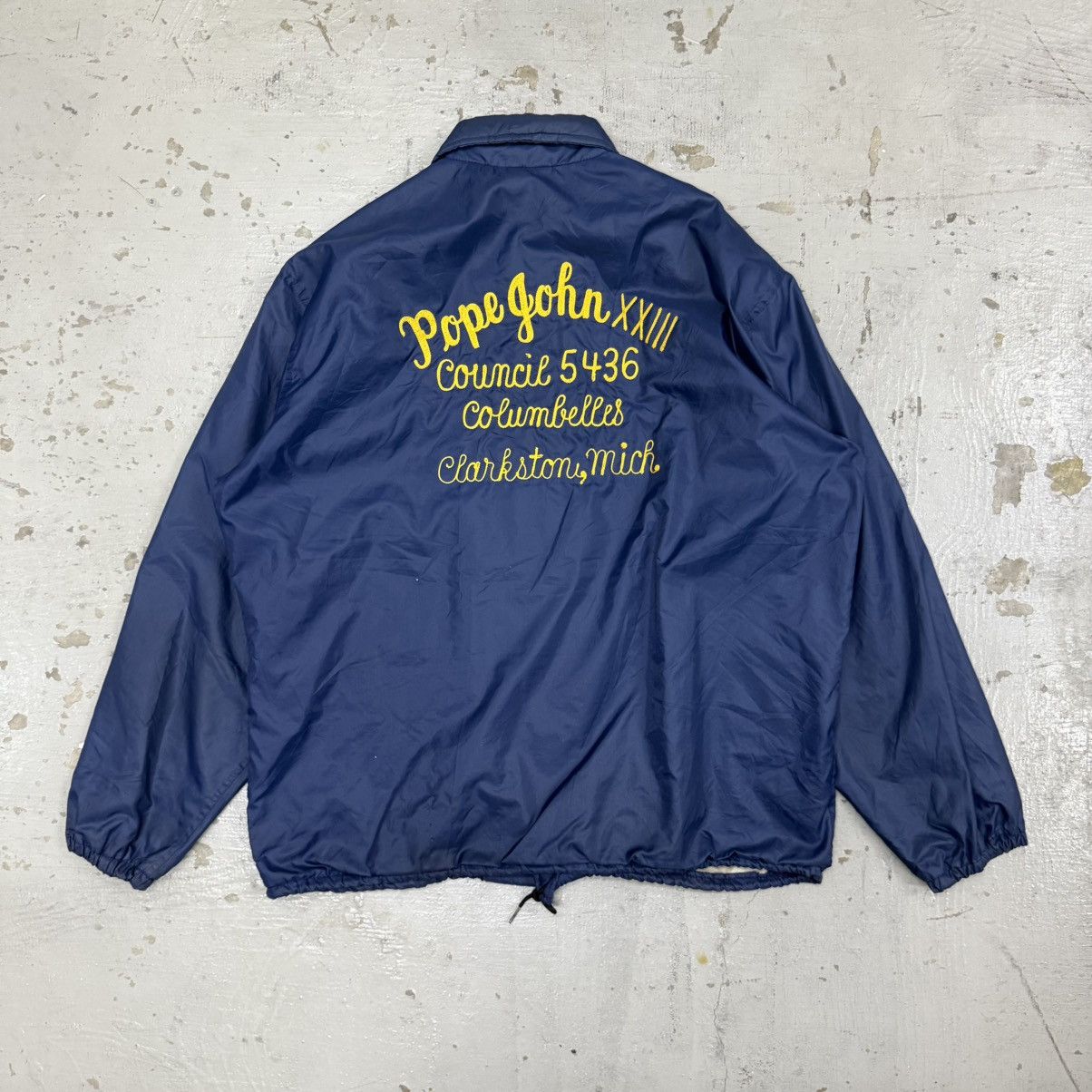 Dunbrooke 1980s Dunbrooke Chainstitch Coach Jacket Size US L / EU 52-54 / 3 - 2 Thumbnail