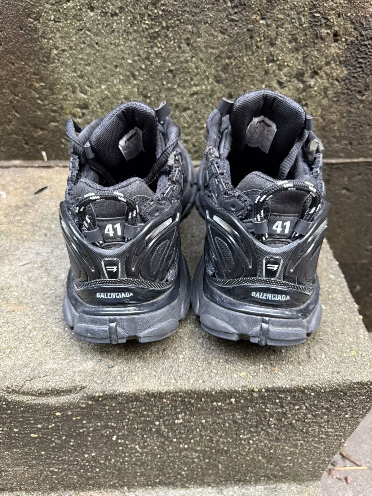 Balenciaga Balenciaga Triple Black Runner 41 Size US 8 / EU 41 - 5 Thumbnail