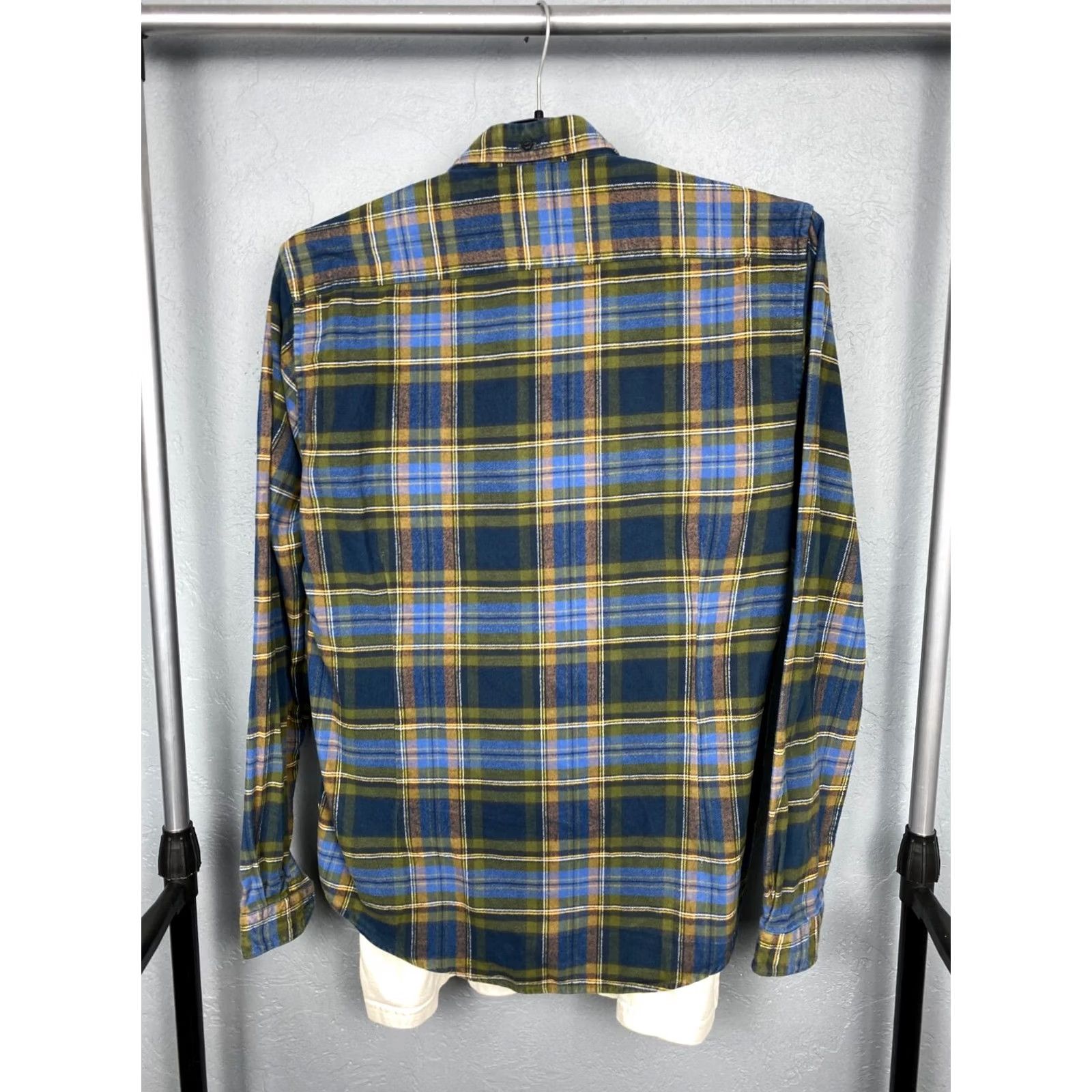 Barbour Barbour Mens Flannel Plaid Shirt M Multicolor Pattern Long Sleeve Button-Up Size US M / EU 48-50 / 2 - 7 Thumbnail