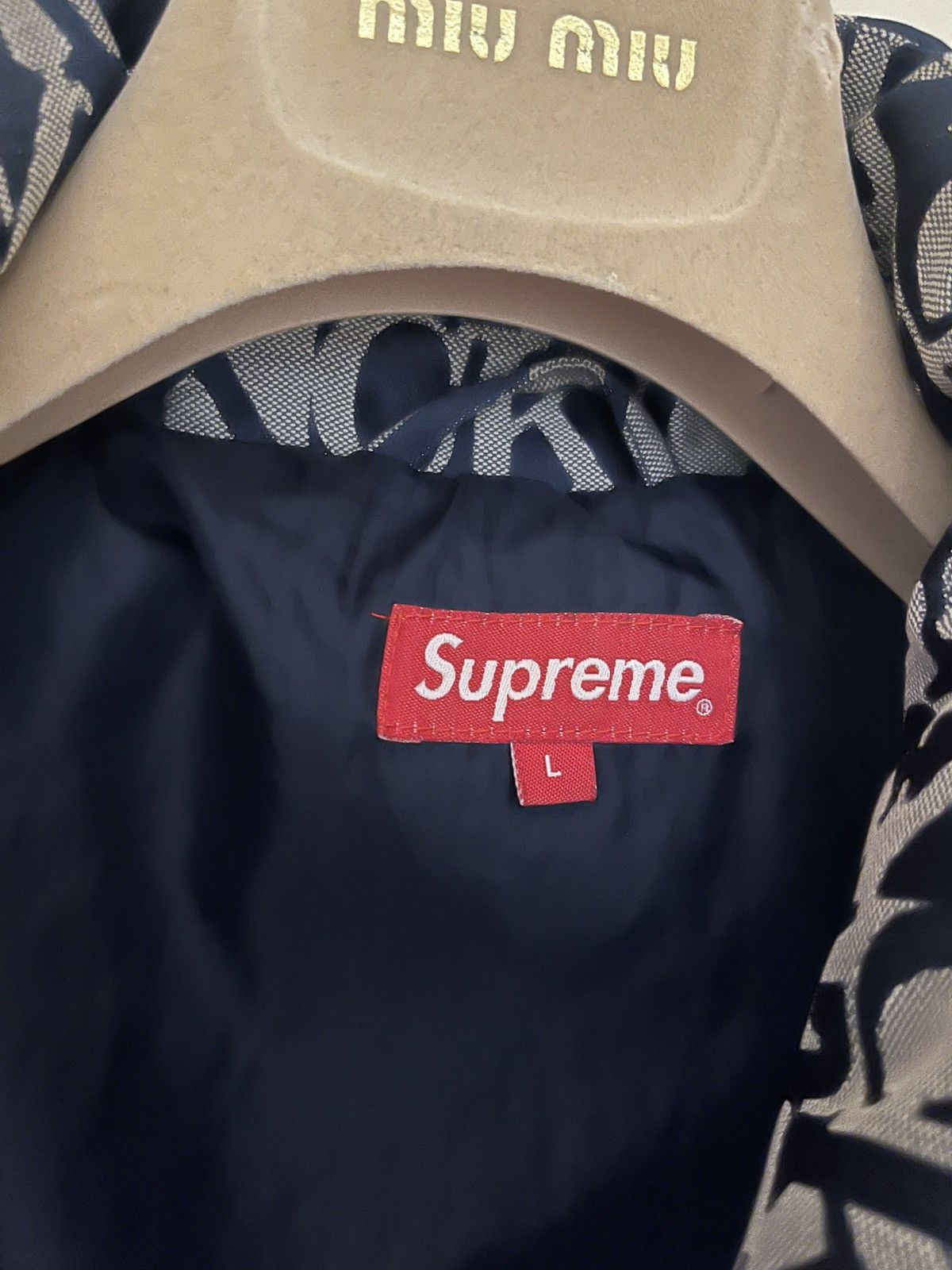 Supreme Supreme jacquard puffer jacket Size US L / EU 52-54 / 3 - 3 Thumbnail