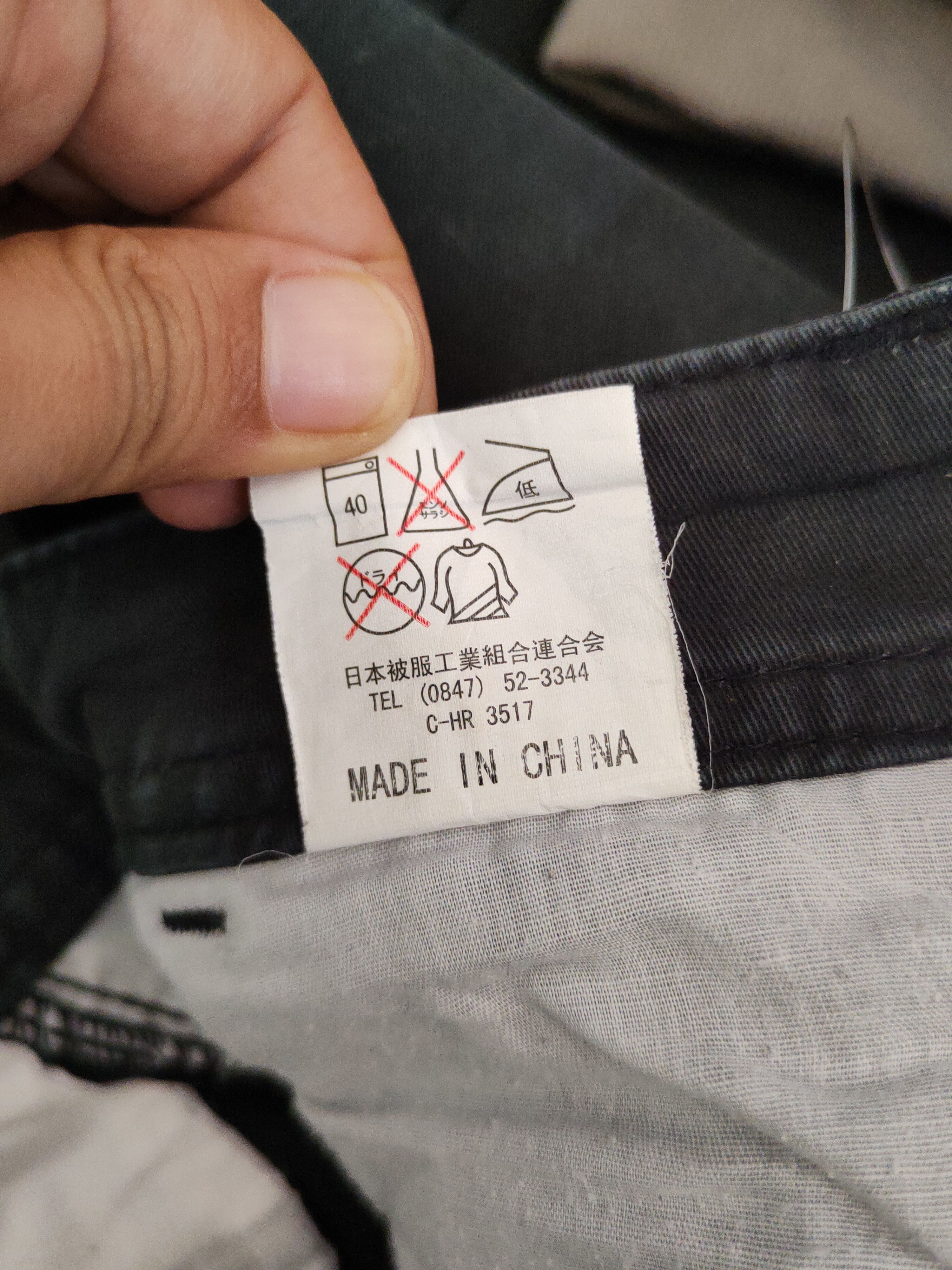 Japanese Brand DL Evenriver Black Faded Multipocket Cargo Pants #46-361 Size US 30 / EU 46 - 14 Thumbnail