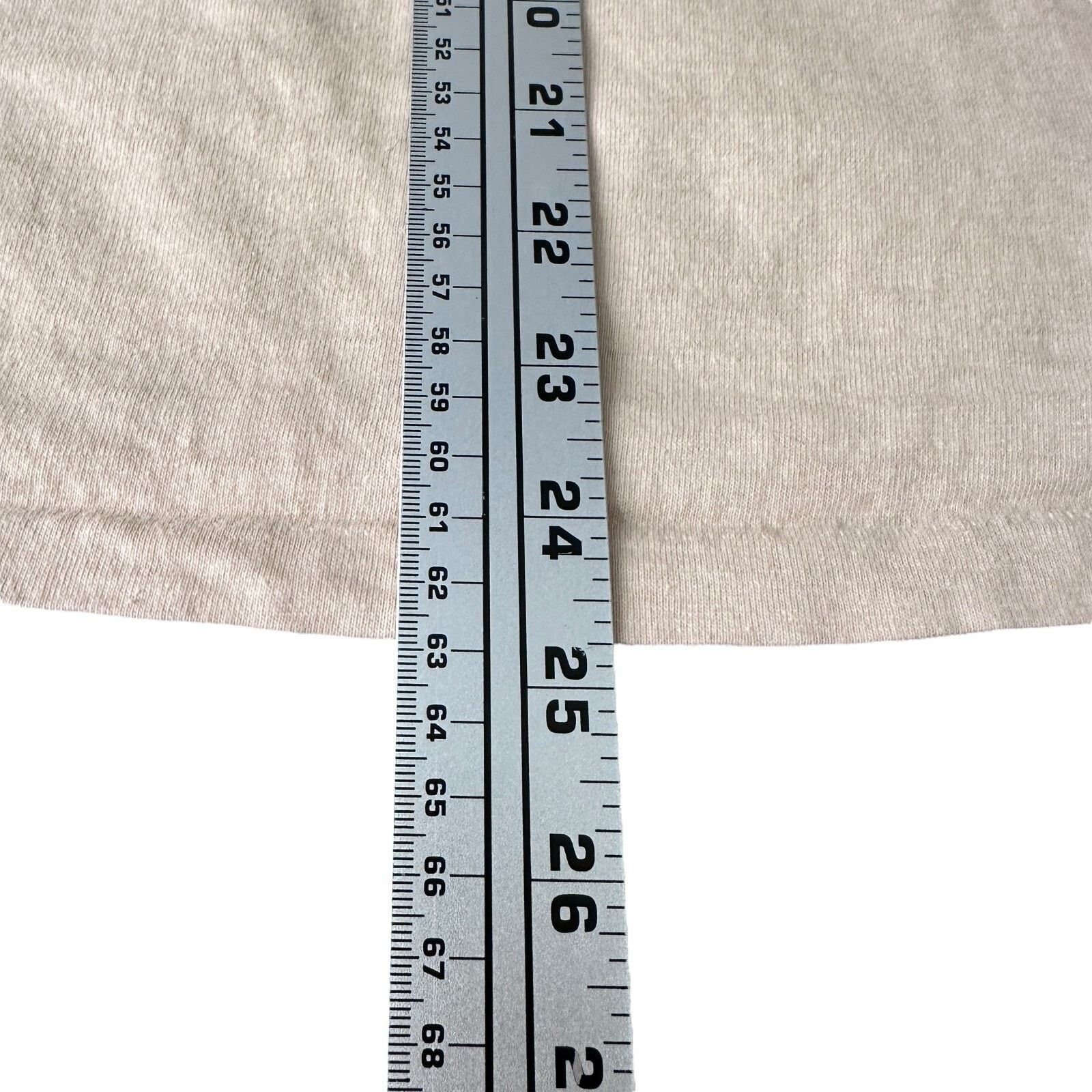 Hanes Vintage Fake Tie Tools Dentist T-Shirt Men’s M Beige 80s USA Size US M / EU 48-50 / 2 - 10 Thumbnail
