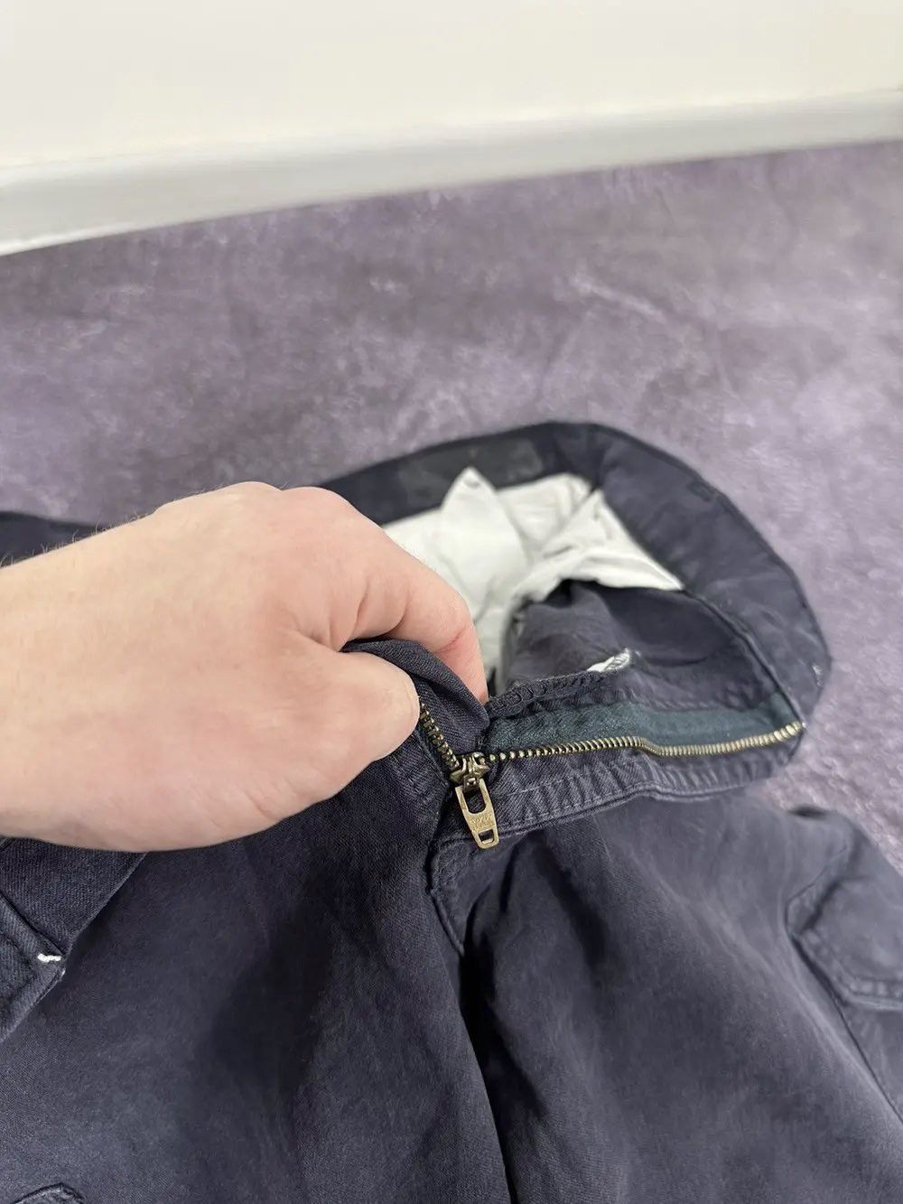 Carhartt Vintage Carhartt Cargo USA Flame Resistant Opium Work Pants Size US 32 / EU 48 - 22 Thumbnail