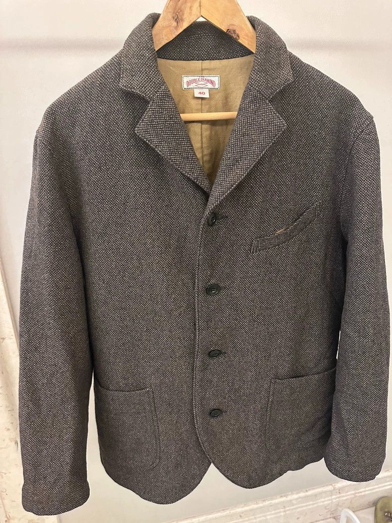 The Real McCoy's The Real Mccoys four-button jacket with a