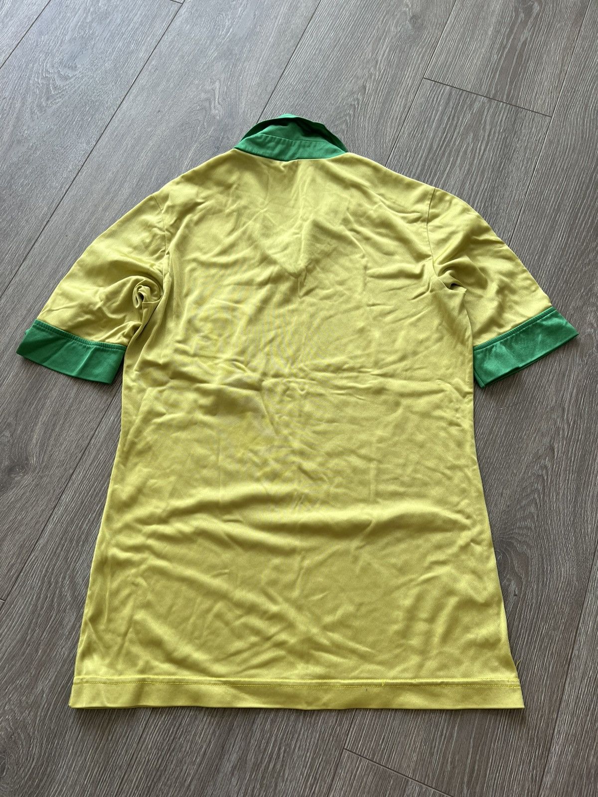 Adidas Rare Vintage Adidas Brasil Jersey 80s Soccer Size US S / EU 44-46 / 1 - 10 Thumbnail