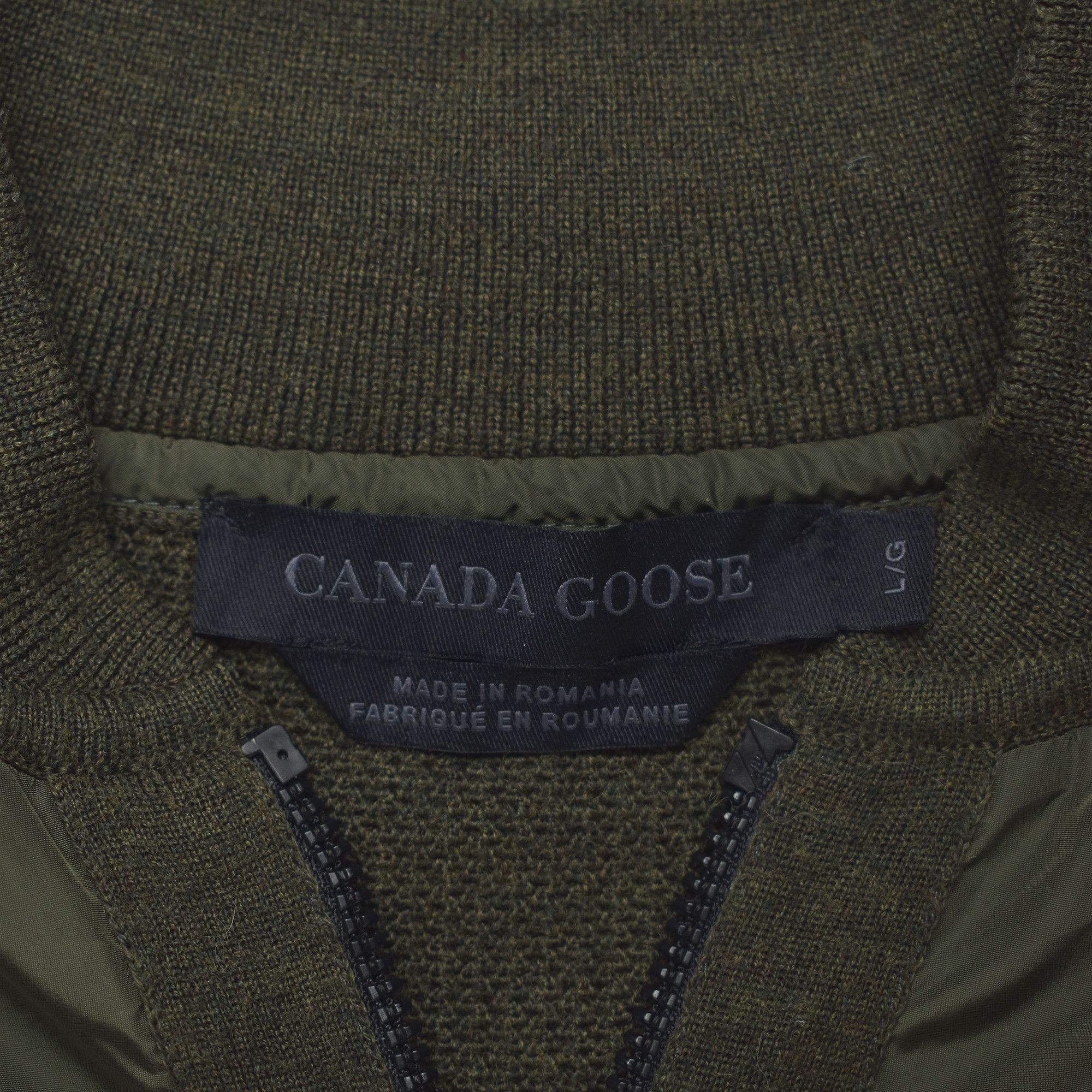 Canada Goose *BNWOT* CANADA GOOSE WindBridge Merino Wool Sweater Green Size US L / EU 52-54 / 3 - 2 Thumbnail