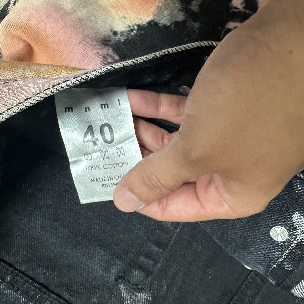 MNML Splatter Paint MNML Black Jeans Size US 40 / EU 56 - 3 Thumbnail