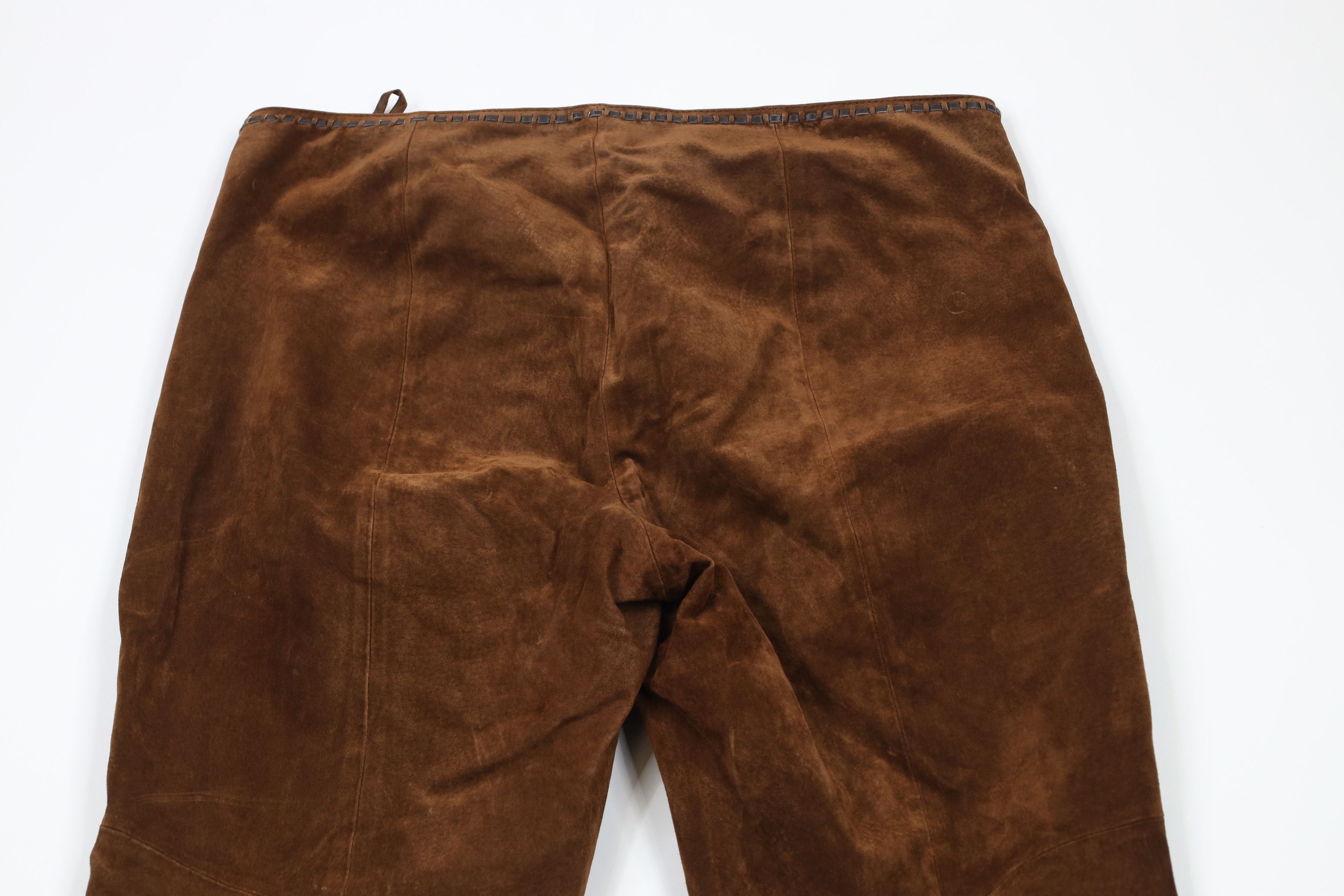 Vintage × Wilsons Leather Vintage Wilsons Leather x Venus Williams Suede Leather Pants Size 34" / US 12 / IT 48 - 10 Thumbnail