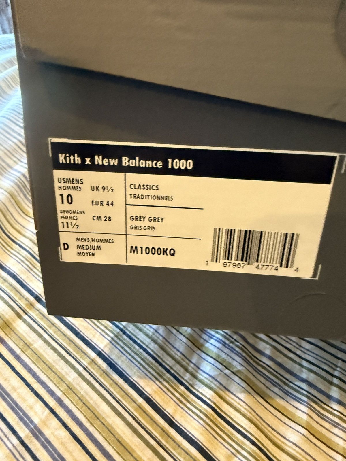 Kith × New Balance Kith new balance 1000 quarry Size US 10 / EU 43 - 7 Thumbnail