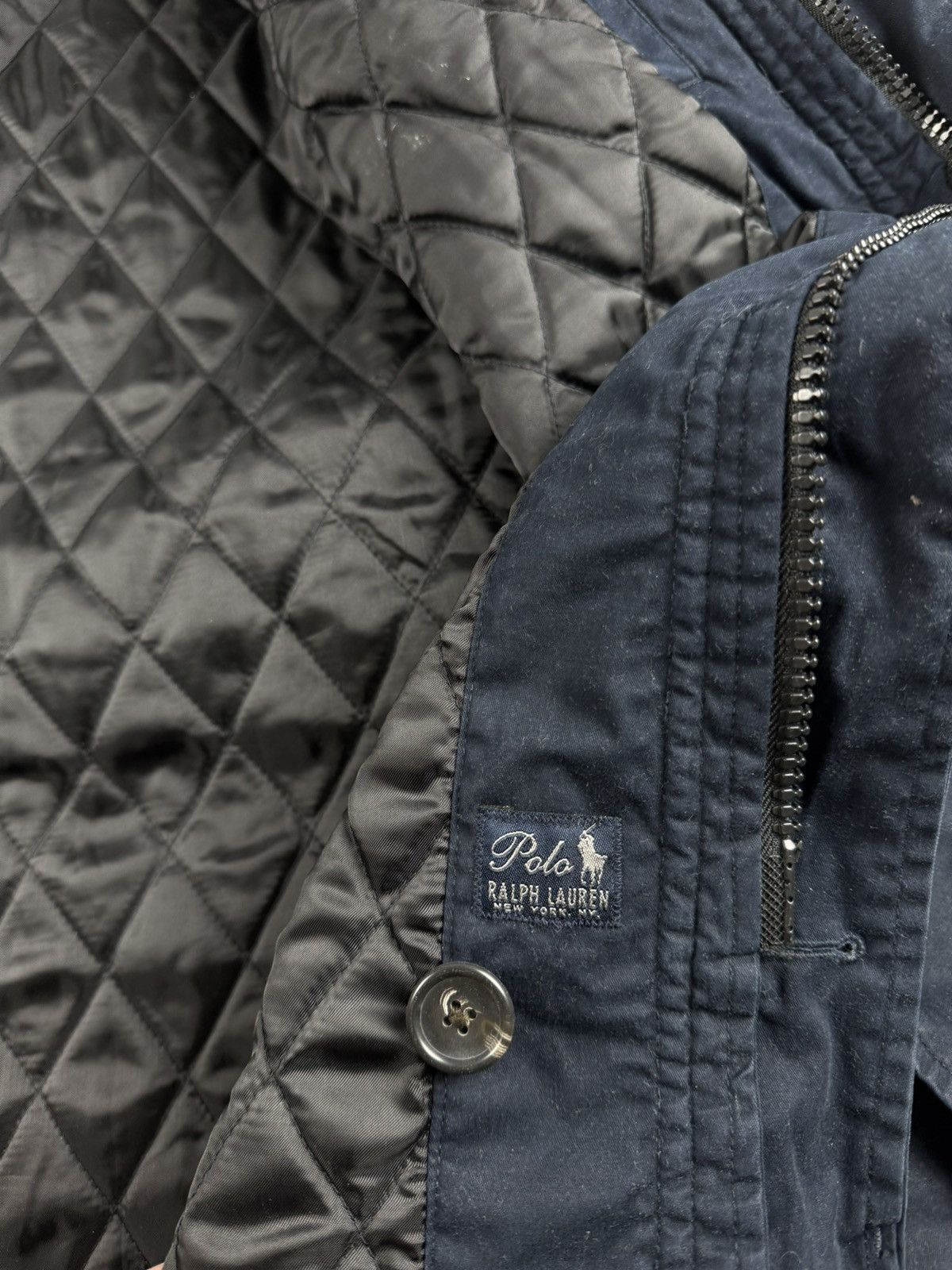 Polo Ralph Lauren RARE 90S Polo Ralph Lauren PRL Coat Trench Parka Light Jacket Size US L / EU 52-54 / 3 - 13 Thumbnail
