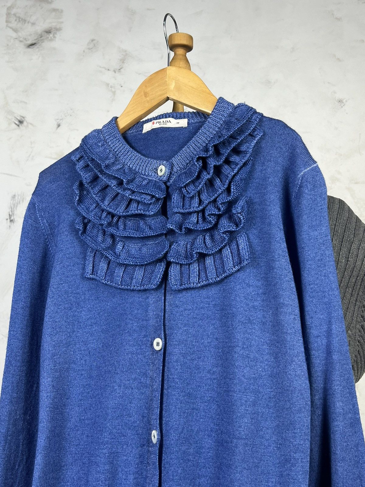 Prada Prada Milano Knit Cardigan Size XS - S 38 Size S / US 4 / IT 40 - 2 Thumbnail