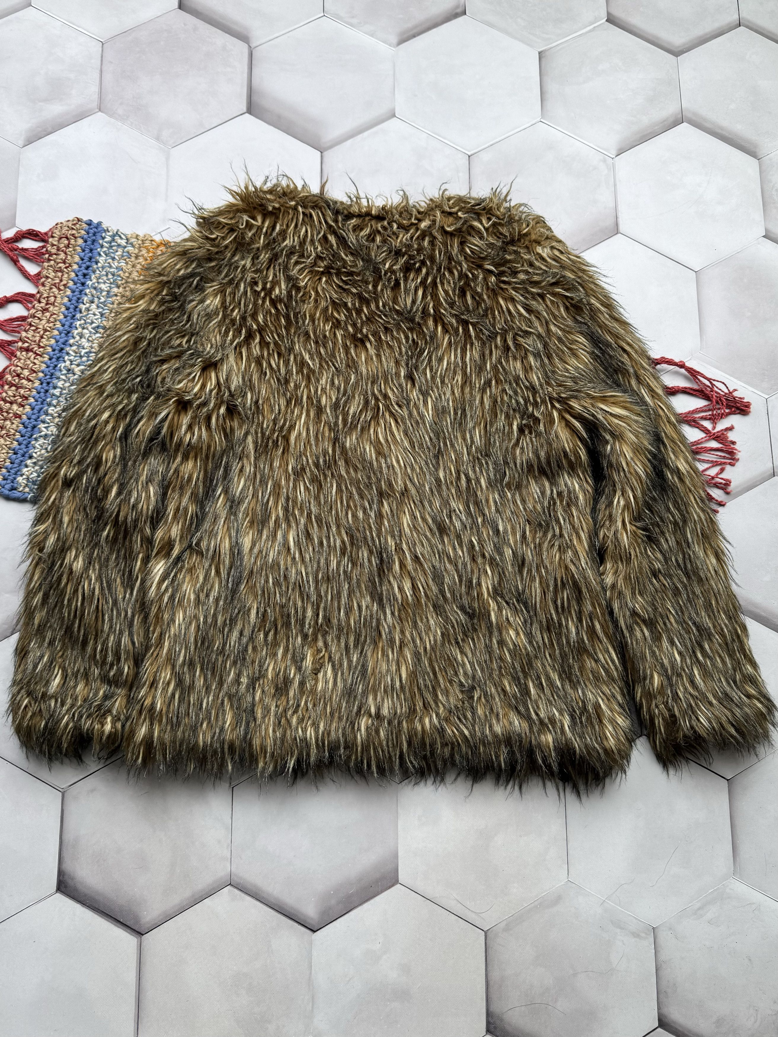 Japanese Brand Vintage Faux Fux Coat E4 Size US M / EU 48-50 / 2 - 5 Thumbnail