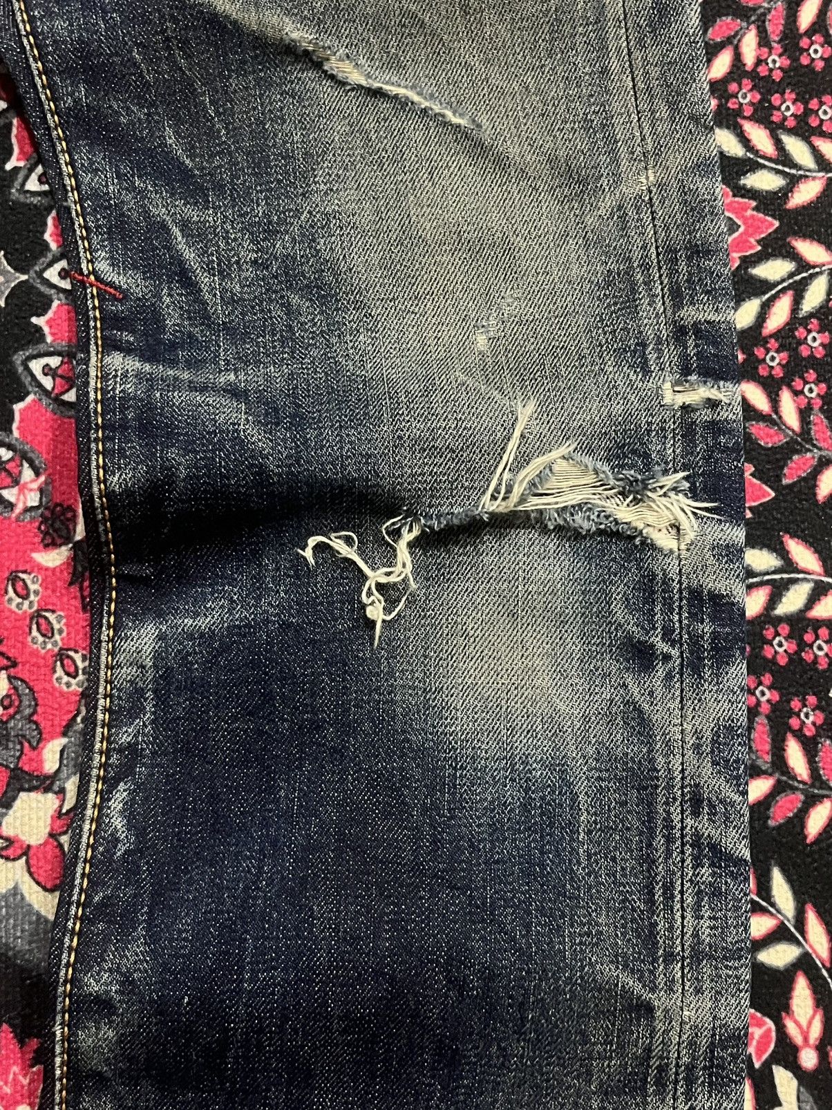 Japanese Brand ⚡️Insane⚡️Vintage Japanese DeeTA Heavy Whisker Selvedge Jeans Size US 30 / EU 46 - 13 Thumbnail