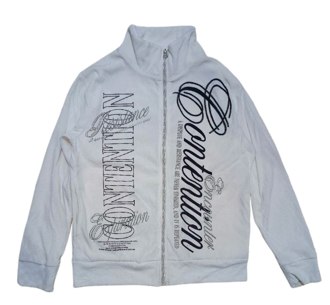 Japanese Brand 2000's VELOUR Poem Cross Chrome ifsixwasnine & LGB Style Size US M / EU 48-50 / 2 - 2 Thumbnail