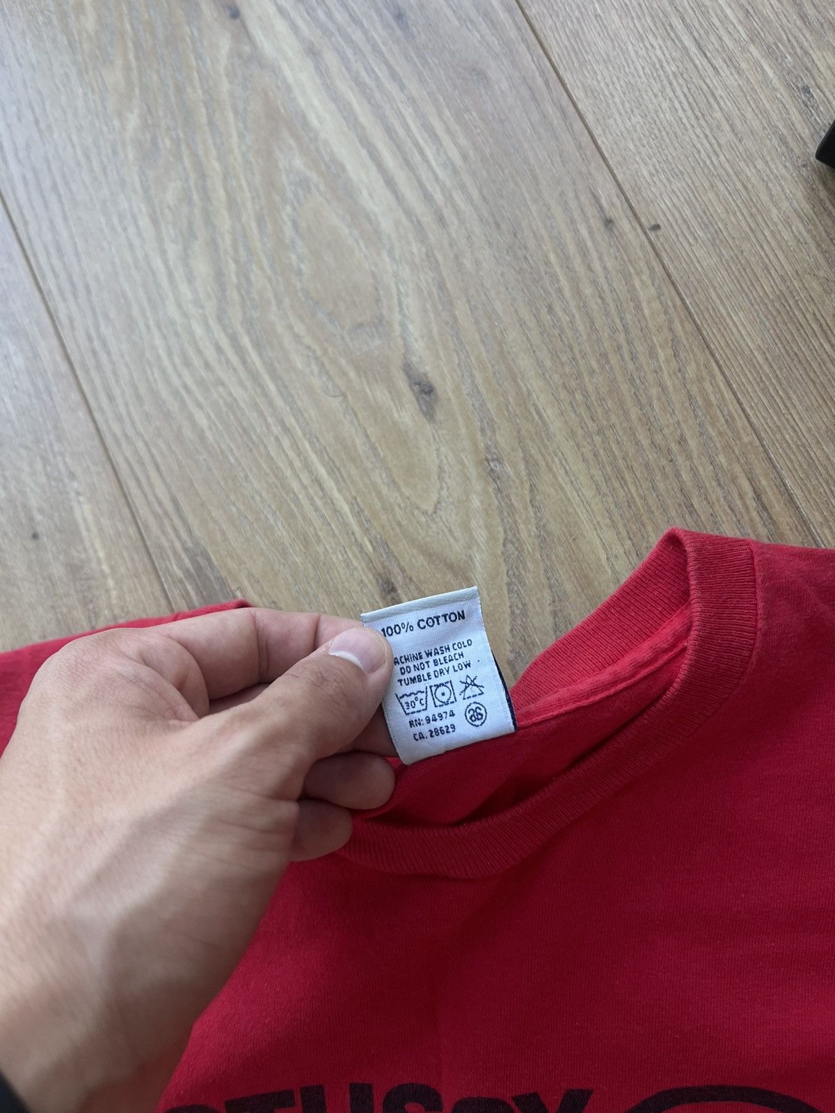 Stussy 00’s STUSSY NYLTLA INTERNATIONAL Y2K DISTRESSED TEE RARE Size US M / EU 48-50 / 2 - 8 Thumbnail
