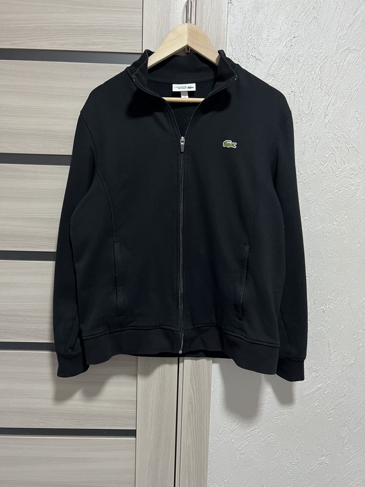 Lacoste Vintage Lacoste Zip Hoodie Mini Logo Old Money Size US L / EU 52-54 / 3 - 13 Thumbnail