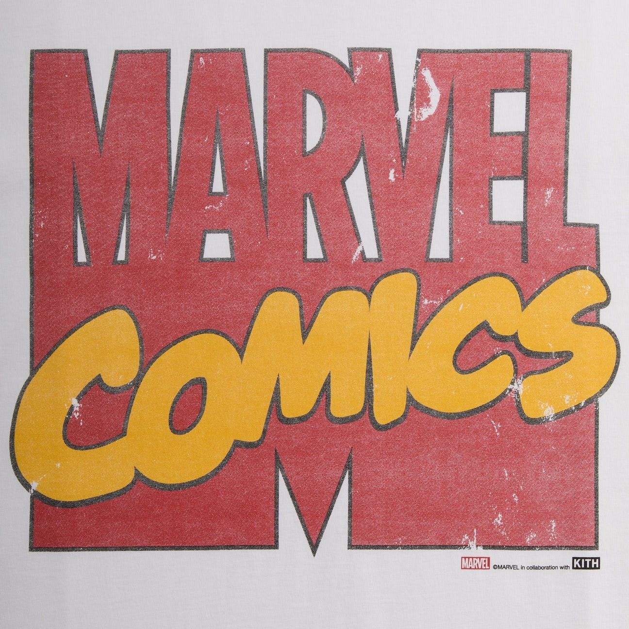 Kith Marvel | Kith Comics Vintage Tee in White Size XL T-Shirt Size US XL / EU 56 / 4 - 3 Thumbnail