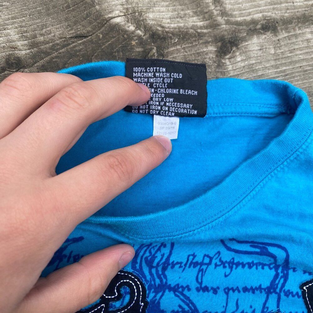 Southpole Vintage Y2K South pole Jeans Embroidered T Shirt Medium Size M / US 6-8 / IT 42-44 - 2 Thumbnail
