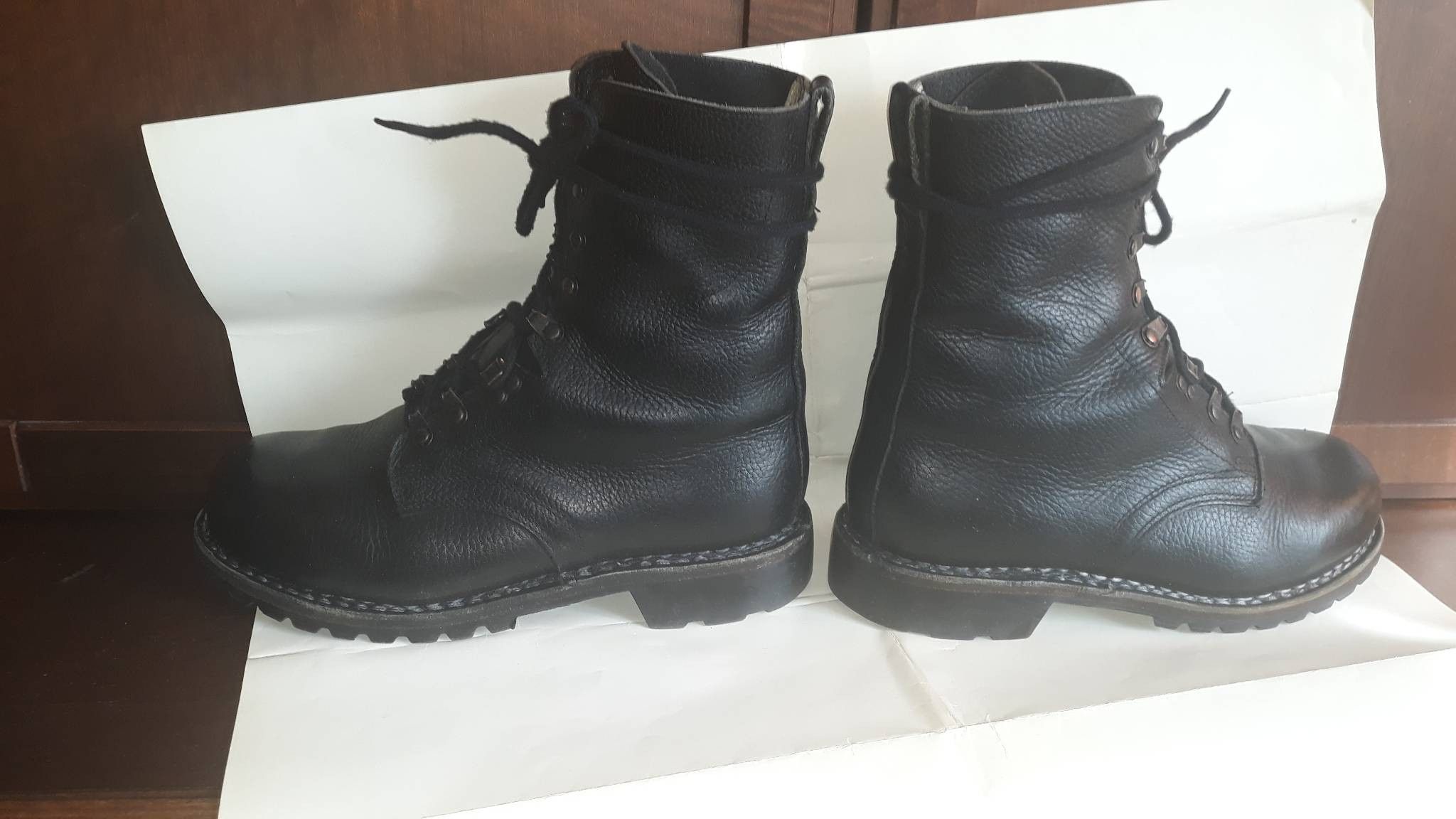 Vintage RARE Vintage 70s Kampfstiefel 77 ARMY BOOTS, 26,0 Size US 7.5 / EU 40-41 - 7 Thumbnail