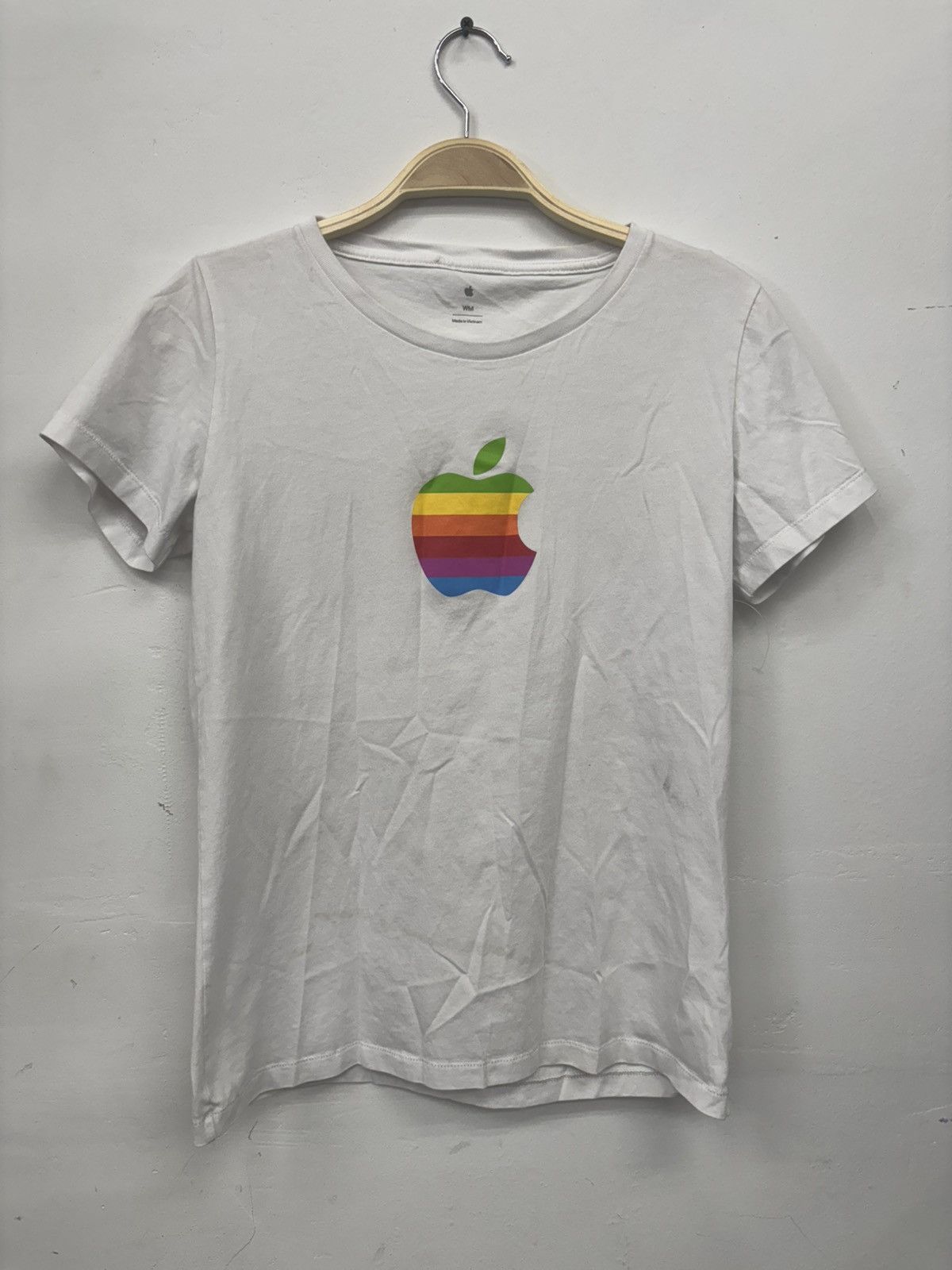 Apple Apple tee rainbow 00’s Size M / US 6-8 / IT 42-44 - 1 Thumbnail