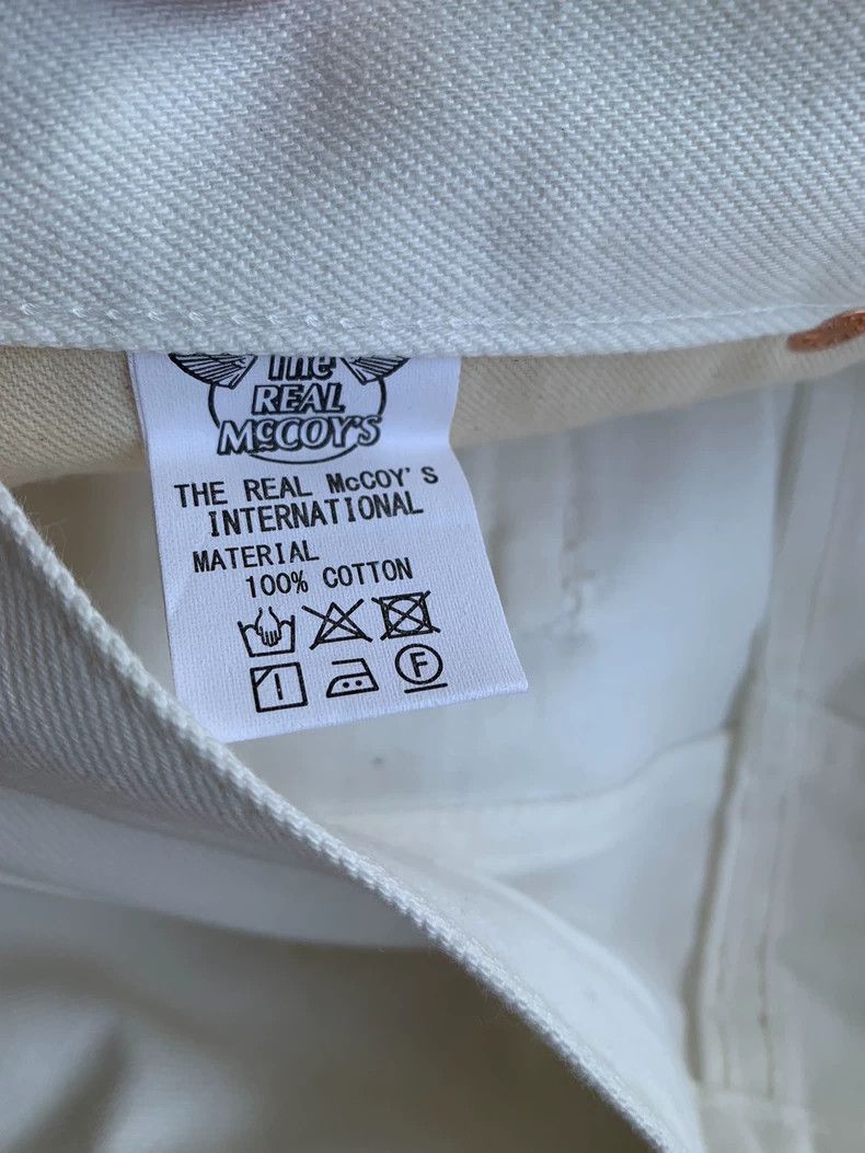The Real McCoy's The Real McCoy Size XXLWhite Selvage Jeans Size US 27 - 5 Thumbnail