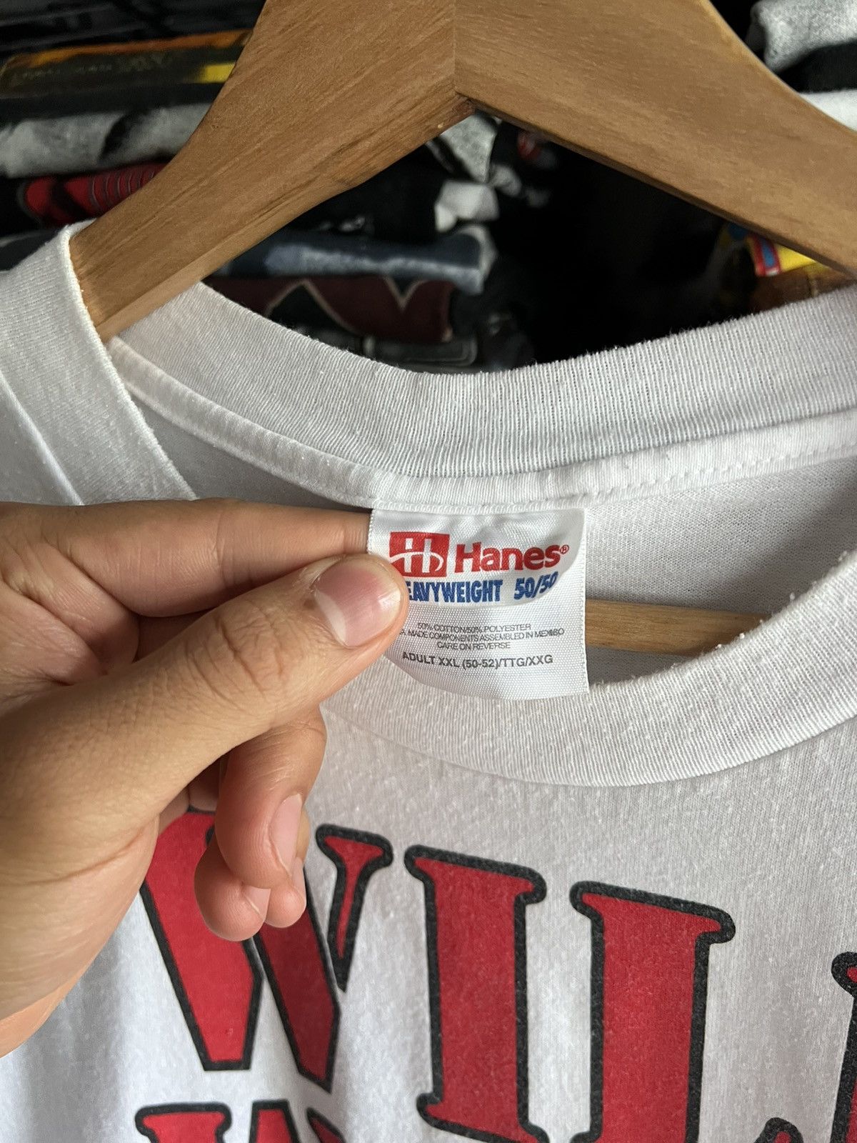 Vintage 90s Will Work For Beer Random Funny Quote Tee Size US XXL / EU 58 / 5 - 2 Thumbnail