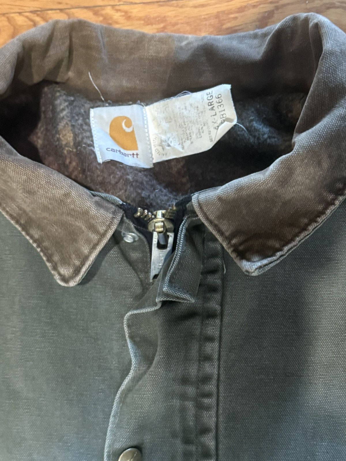 Carhartt VTG Carhartt Blanket Lined Men 4XL. Size US XXL / EU 58 / 5 - 3 Thumbnail