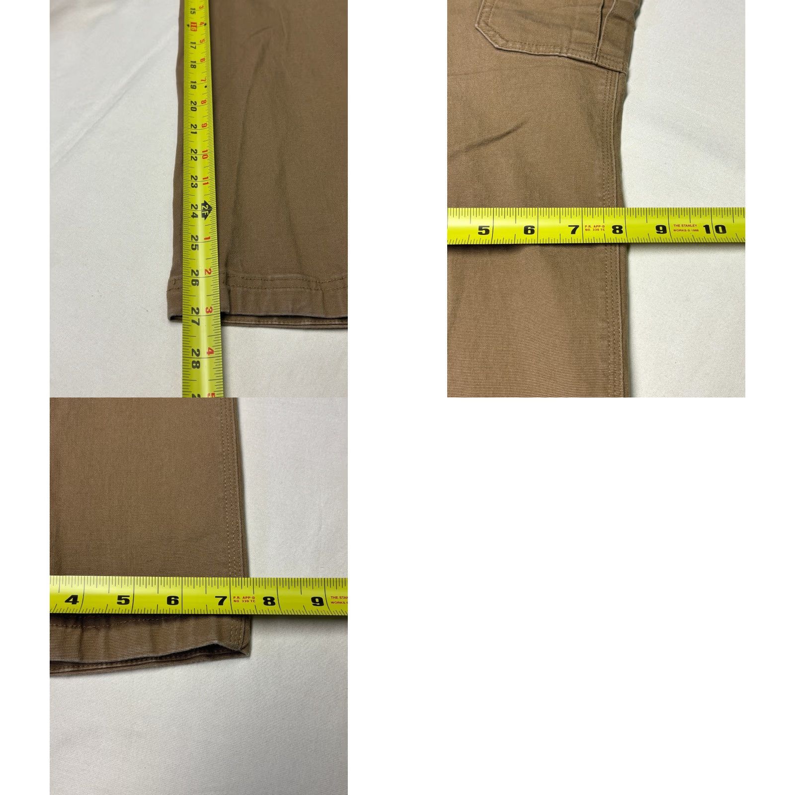 Duluth Trading Company Duluth Trading Co Cargo Pants Women Tan Beige W36x27 Curvesetter Waistband Pockets Stretch Workwear Casual Size 25" / US 0 / IT 36 - 9 Thumbnail