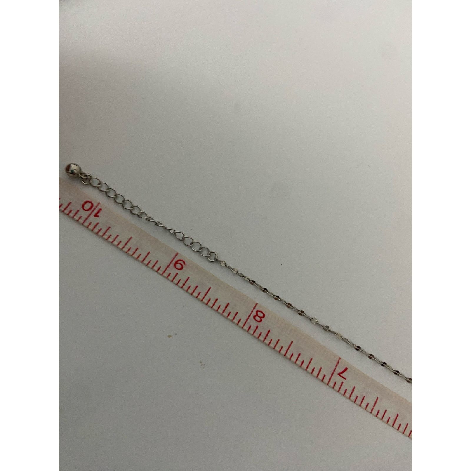Other Silver tone chain anklet with pink Charm Size ONE SIZE - 3 Thumbnail