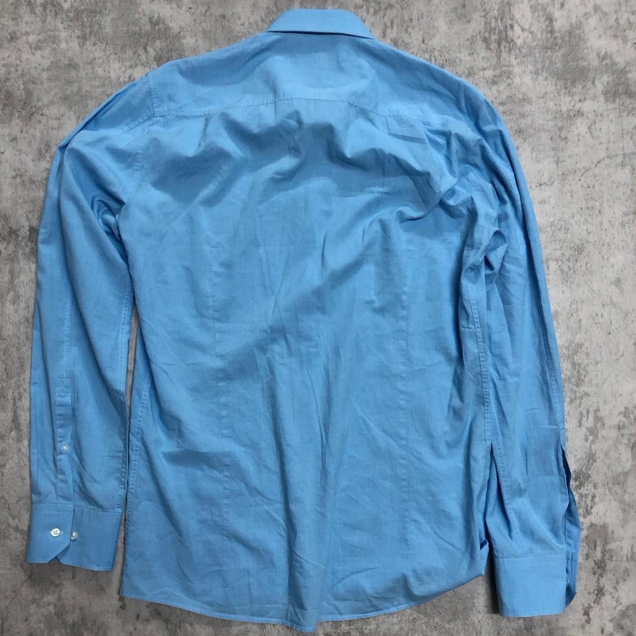 Hugo Boss Blue shirt Hugo boss business Size US XL / EU 56 / 4 - 5 Thumbnail