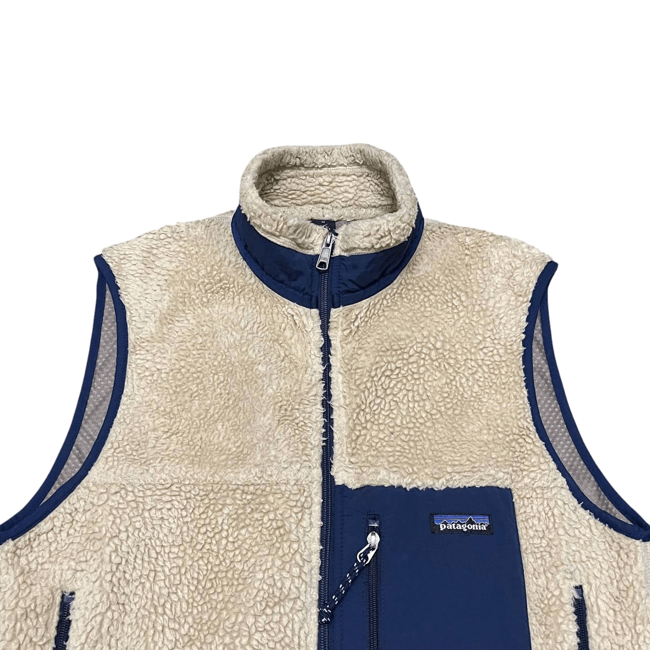Patagonia Vintage Patagonia Deep Pile Zipper Vest Size US M / EU 48-50 / 2 - 2 Thumbnail