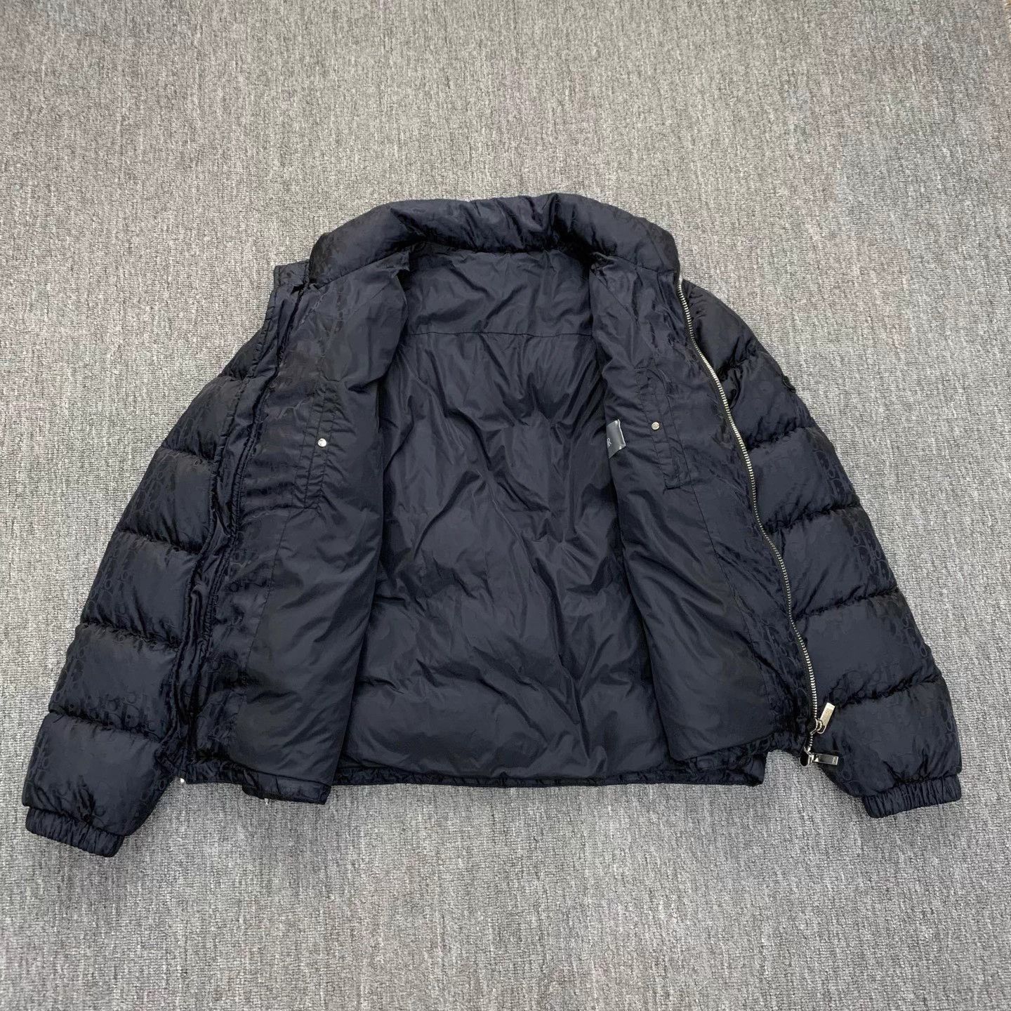Dior Dior Monogram Down Jacket Black Size 54 Size US L / EU 52-54 / 3 - 8 Thumbnail