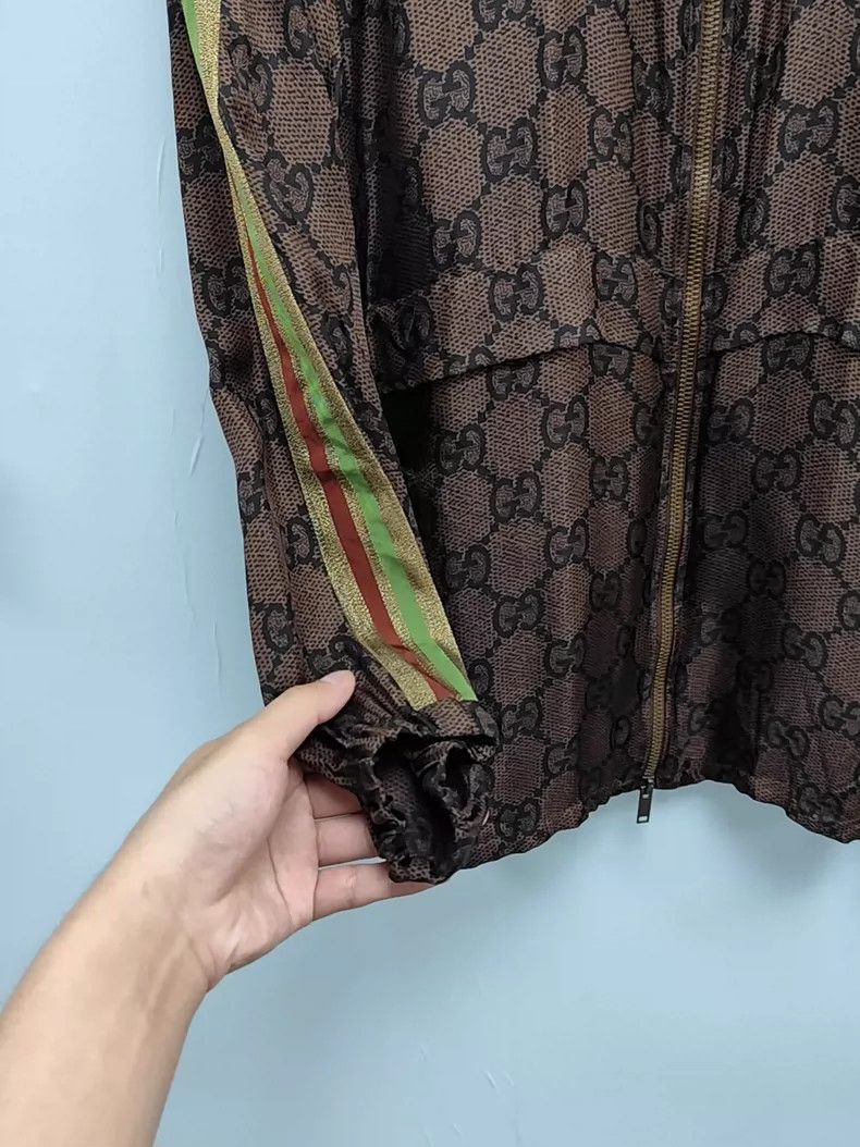 Gucci Gucci Printed brown zipper jacket 2506-Nextarrow Size US XS / EU 42 / 0 - 7 Thumbnail