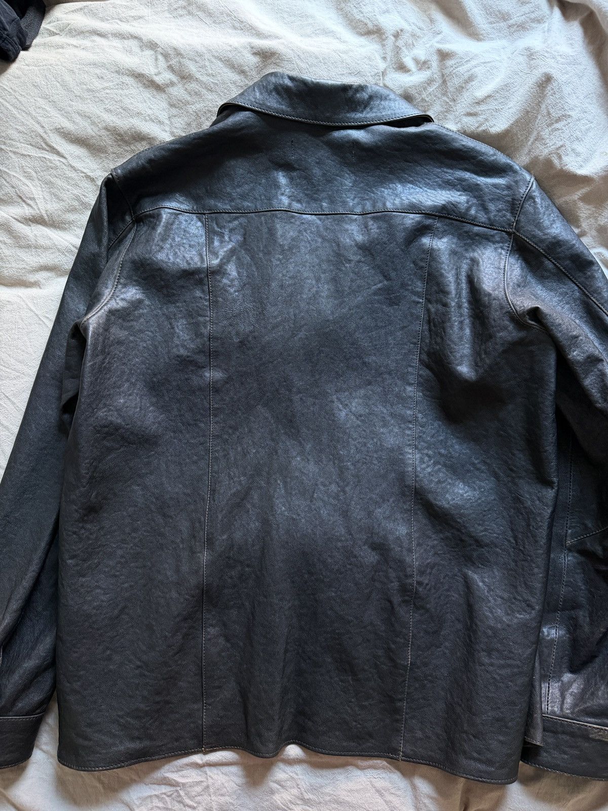 Our Legacy Our Legacy - Lambskin Welding Shirt Size US M / EU 48-50 / 2 - 9 Thumbnail