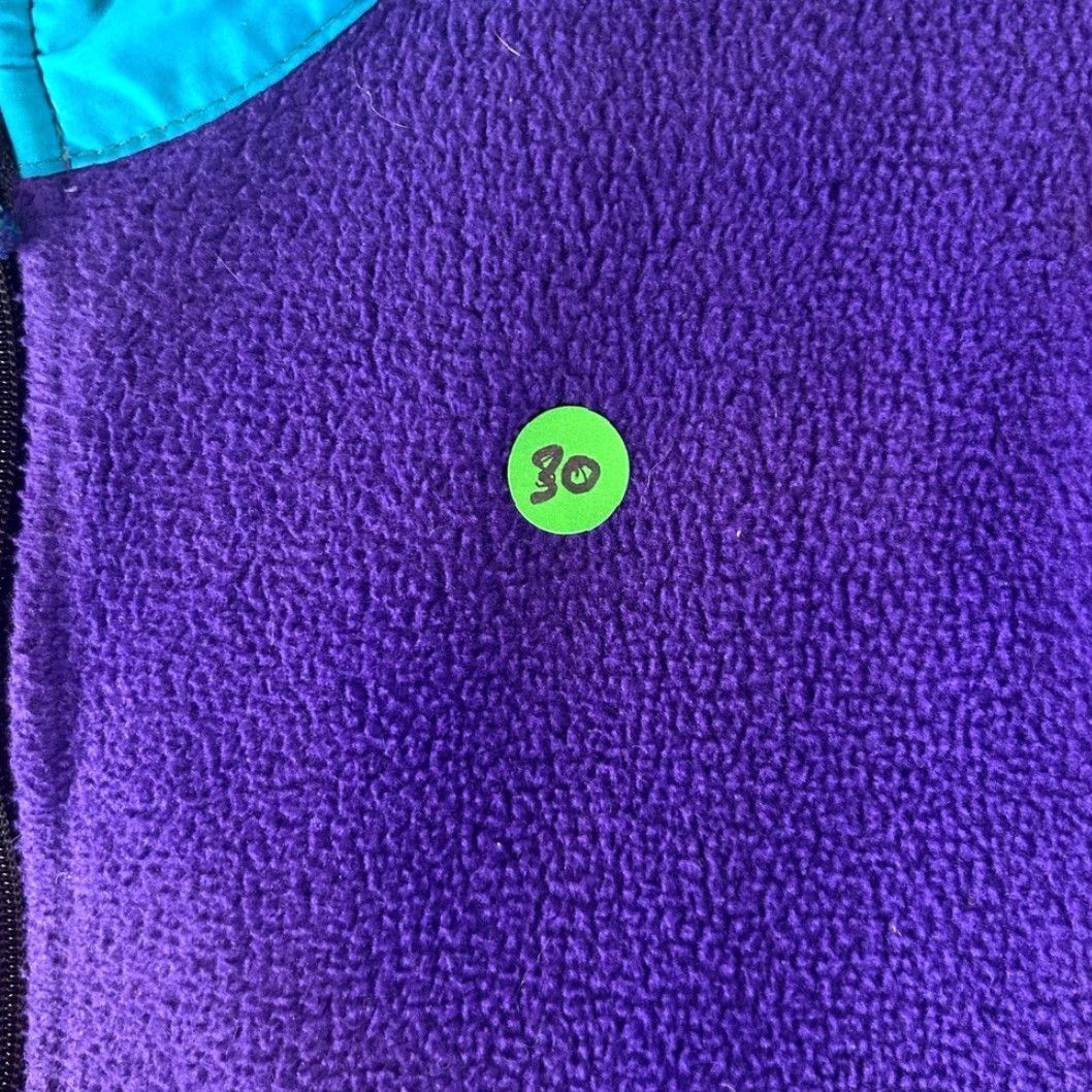 Altea VINTAGE REI Outdoor Adventure Fleece Full Zip Jacket Purple Teal Black Size L Men Regular Ski Jacket Size US L / EU 52-54 / 3 - 8 Thumbnail