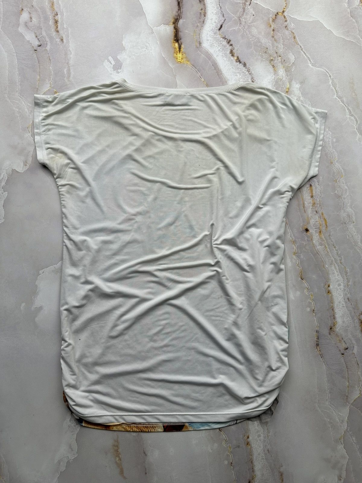 Japanese Brand Vintage Printed T-Shirt With Mesh Insert Size S / US 4 / IT 40 - 8 Thumbnail
